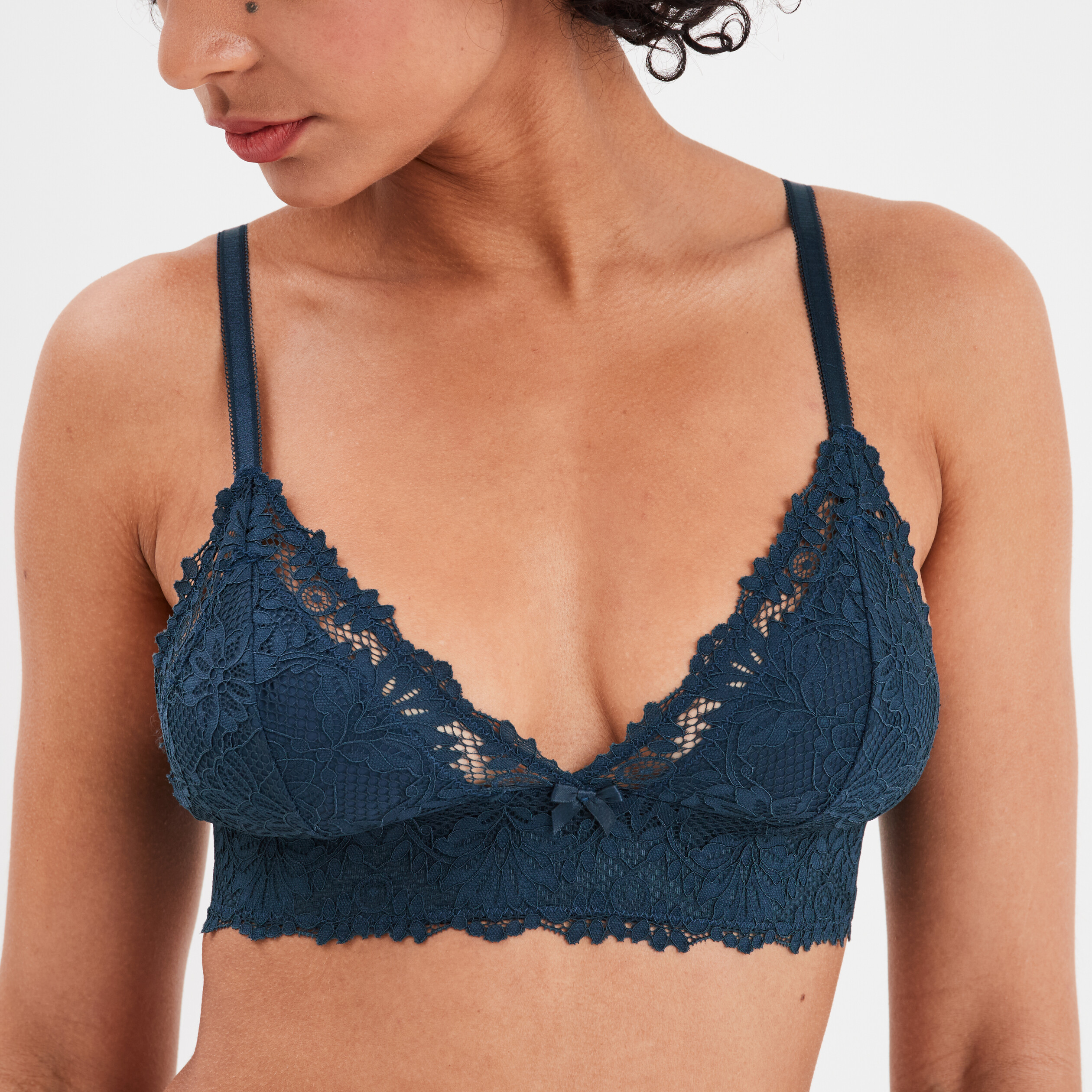 Soutien Gorge Triangle Padd Bleu Canard Femme La Halle