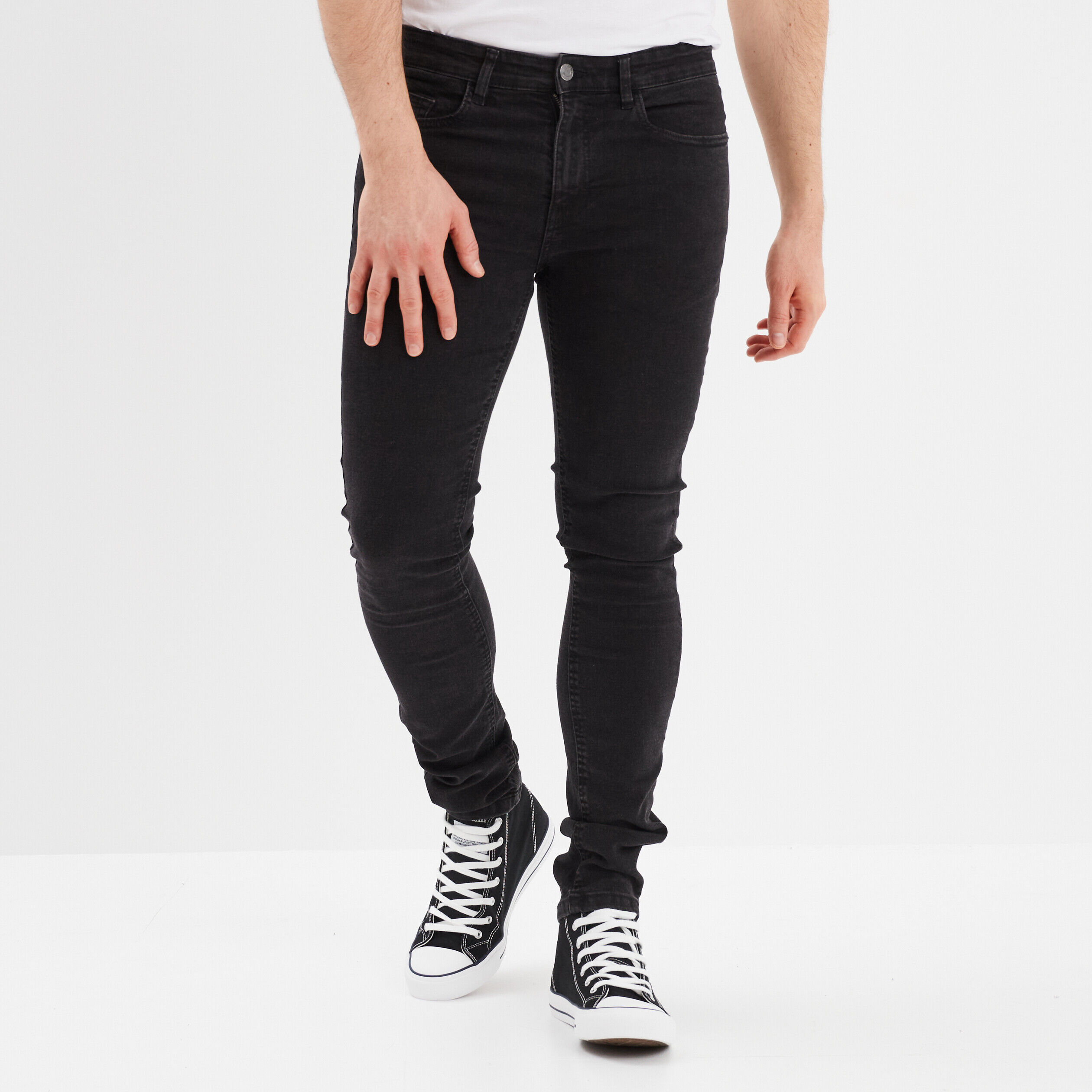 Jean homme skinny cheap noir