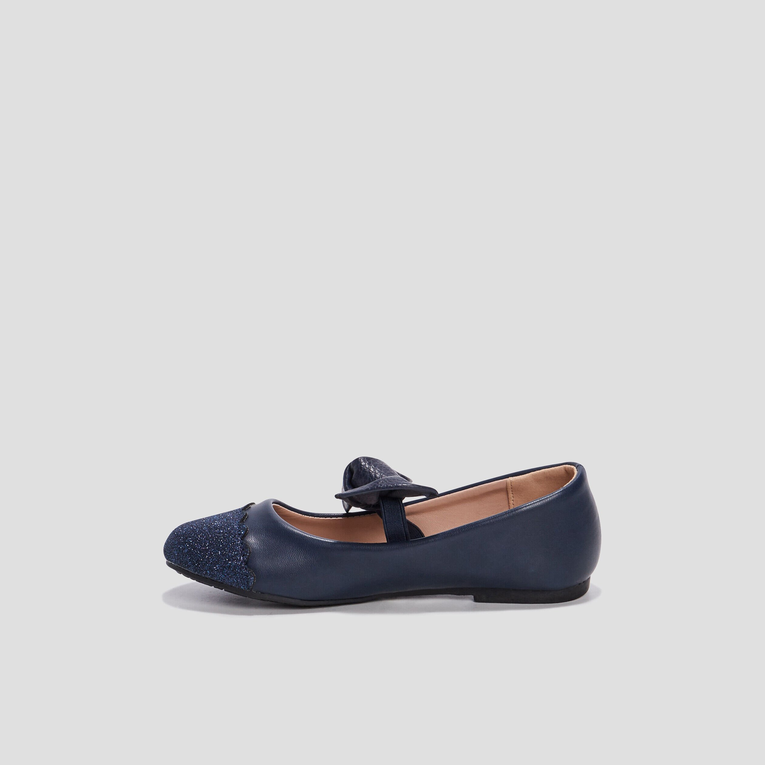 ballerine fille bleu marine