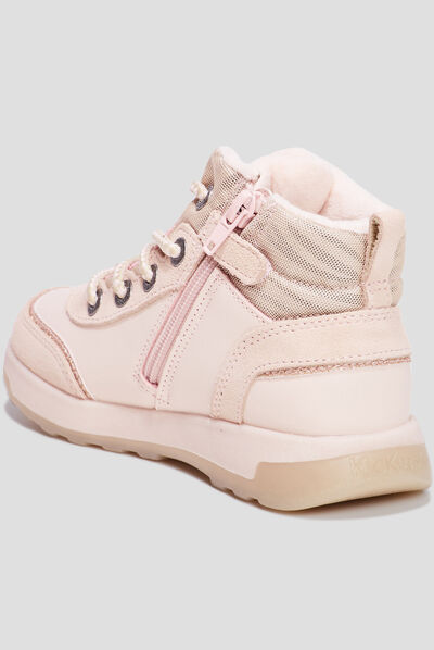 Basket Adidas fille blanc/rose (19-23) - DistriCenter