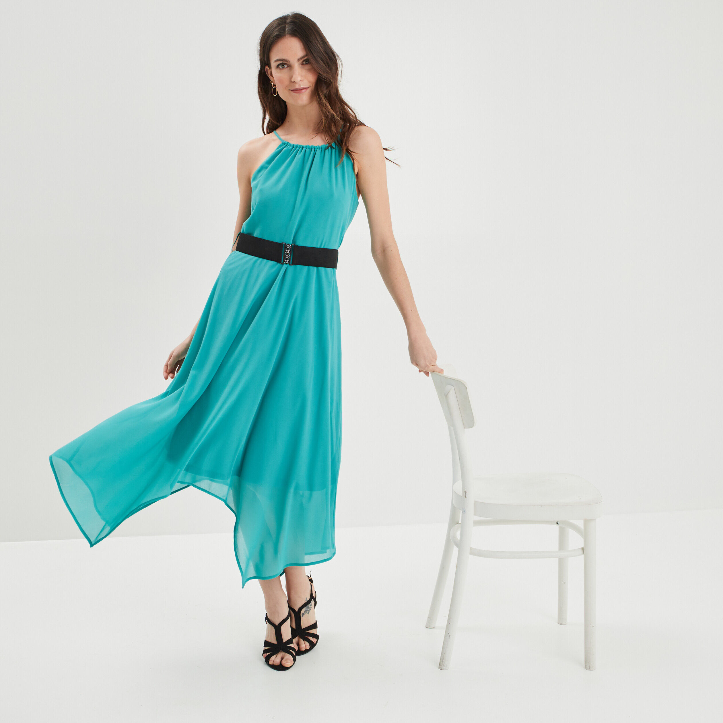 Robe cocktail longue pas cher tendance et l gante