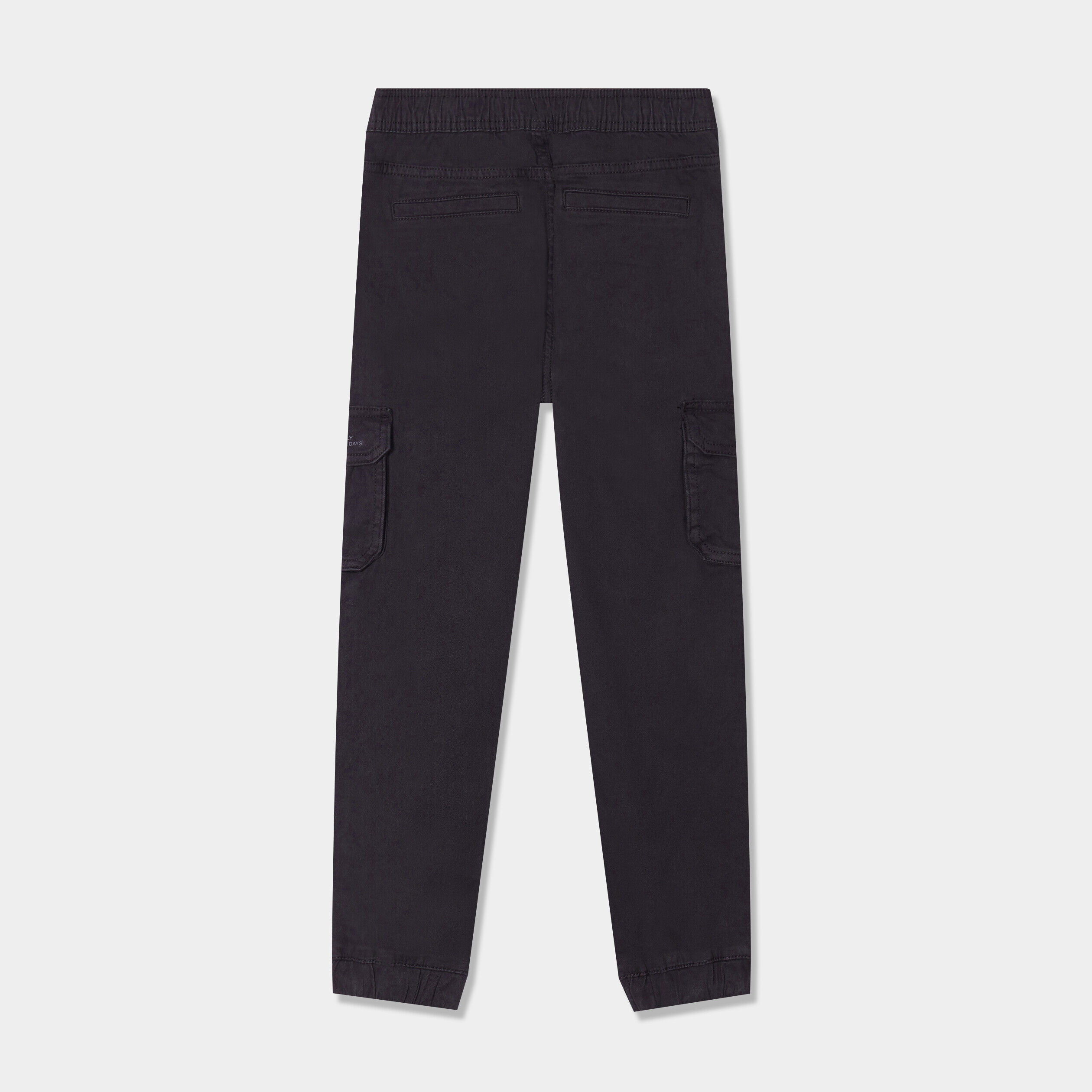 Pantalon cargo noir discount garcon