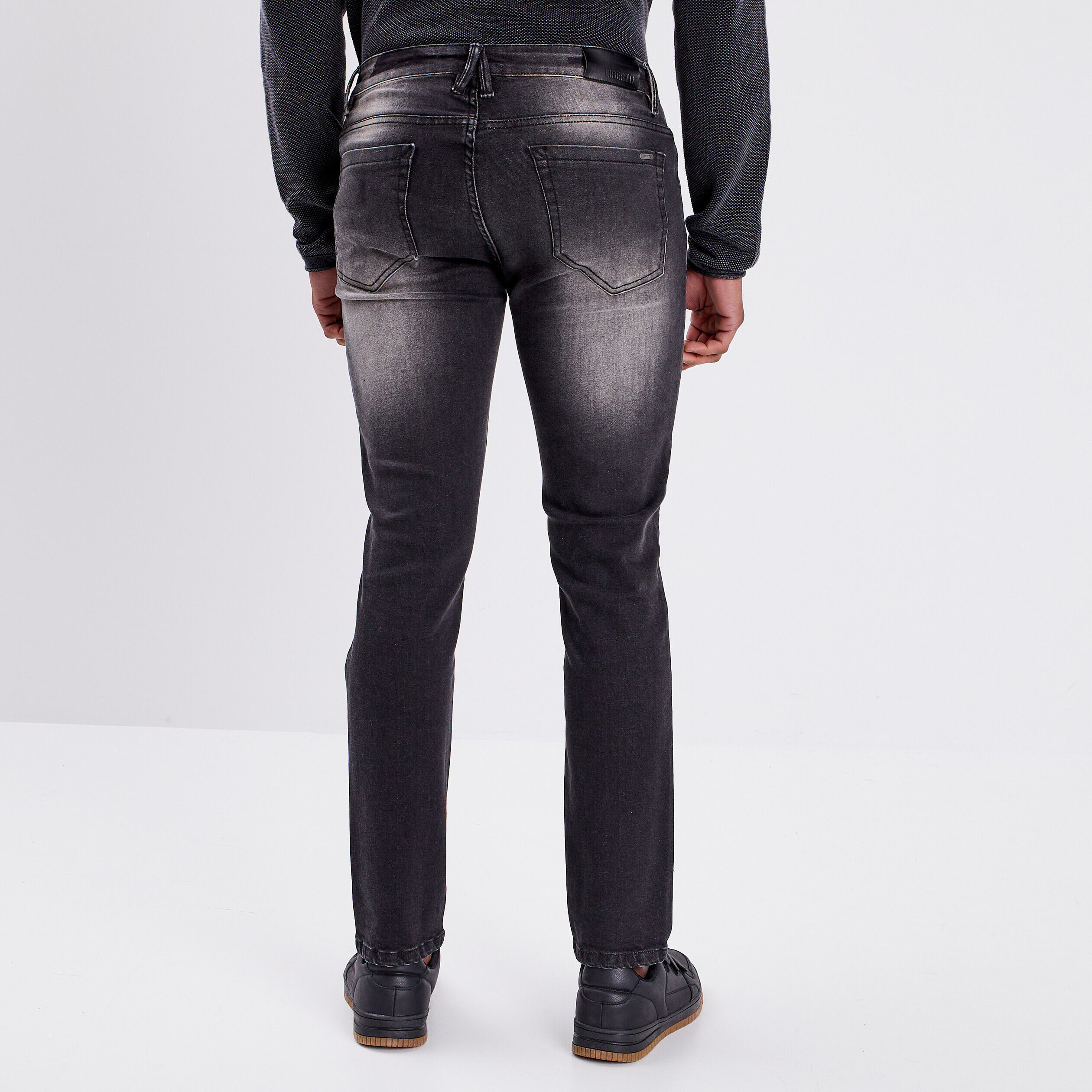 Jean noir clearance pas cher