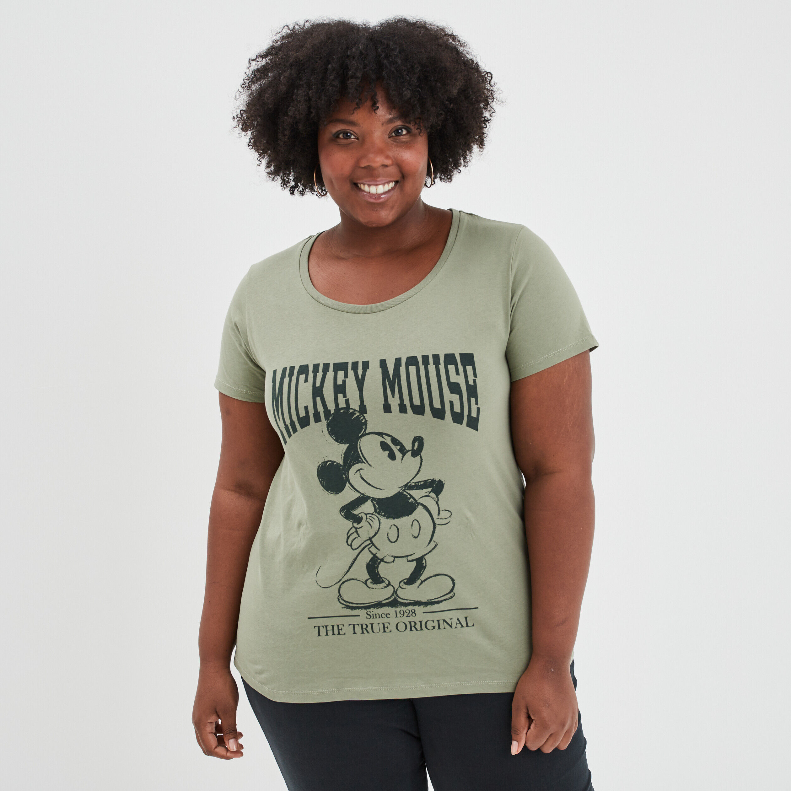 Pull mickey discount femme la halle