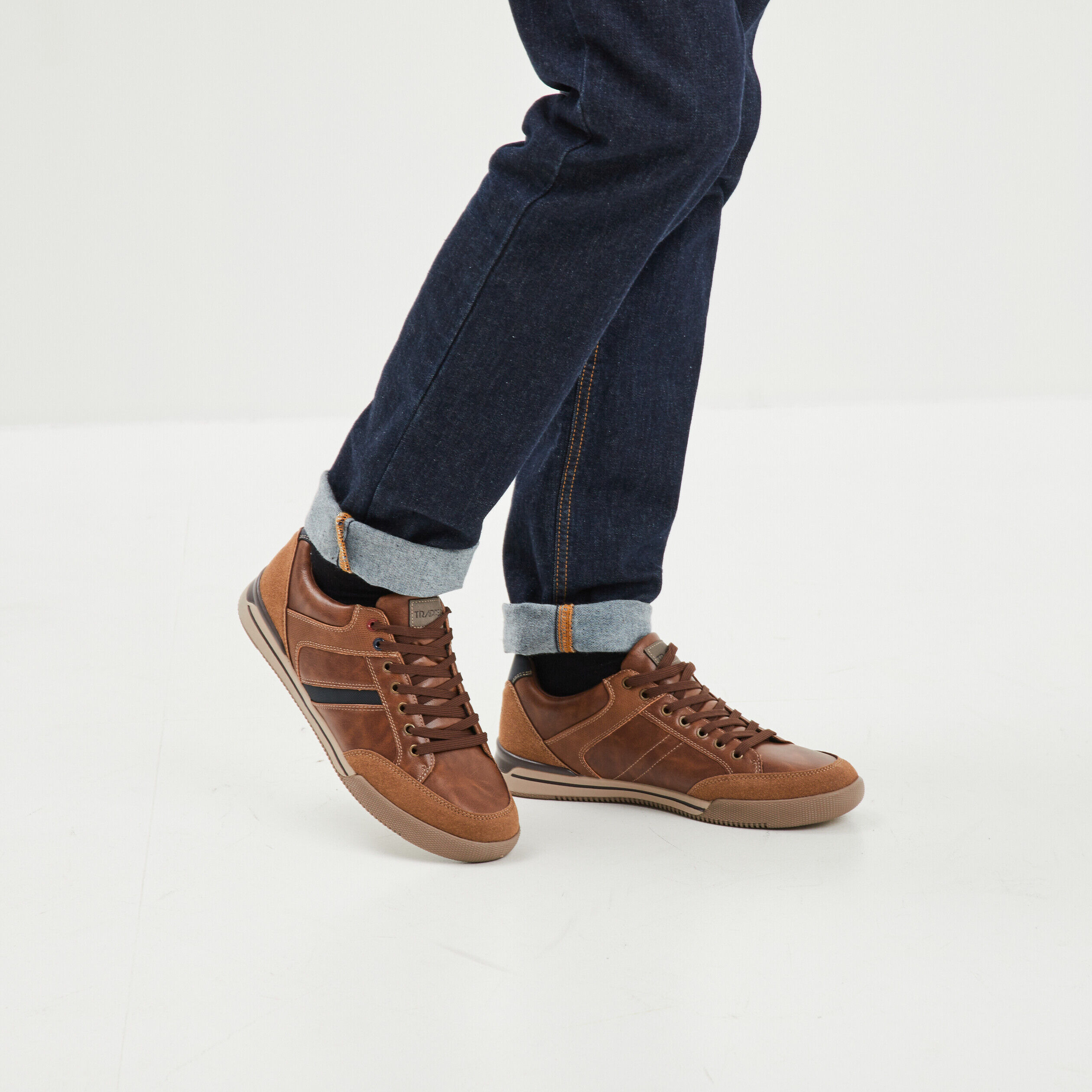 Chaussure Marron homme pas cher basket et bottine tendance