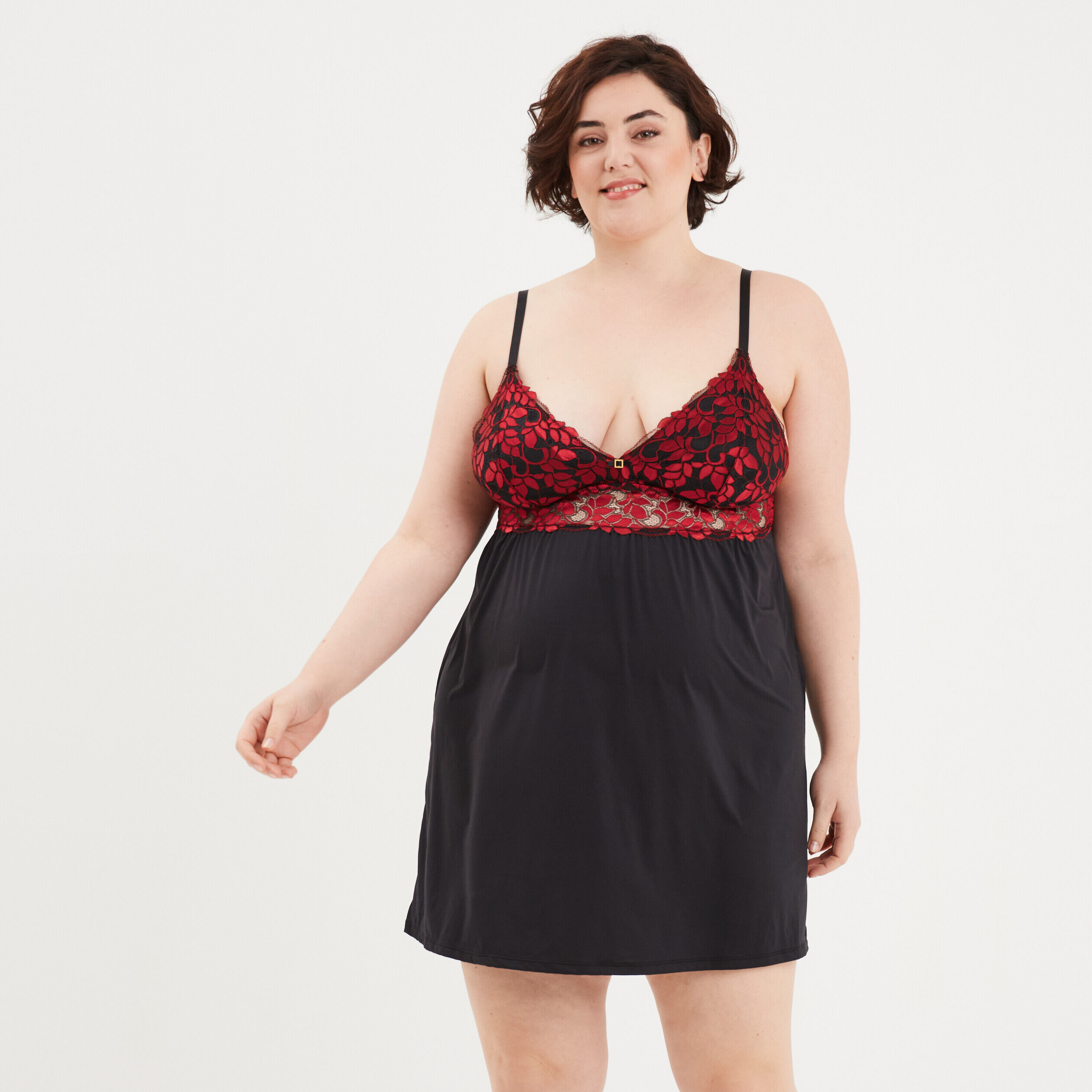 Chemise de nuit grande taille pas cher hot sale