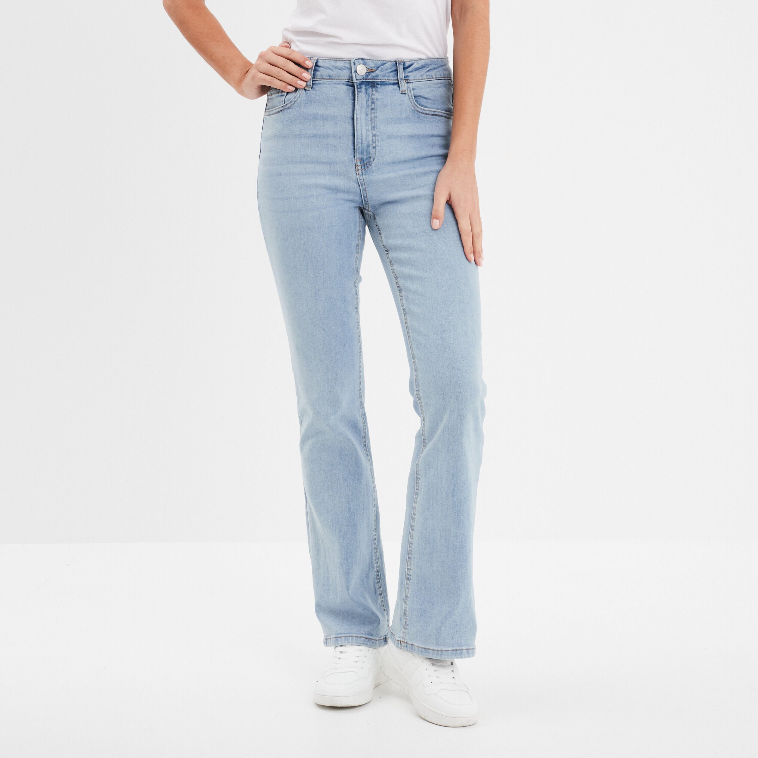 Jean femme bootcut pas cher best sale