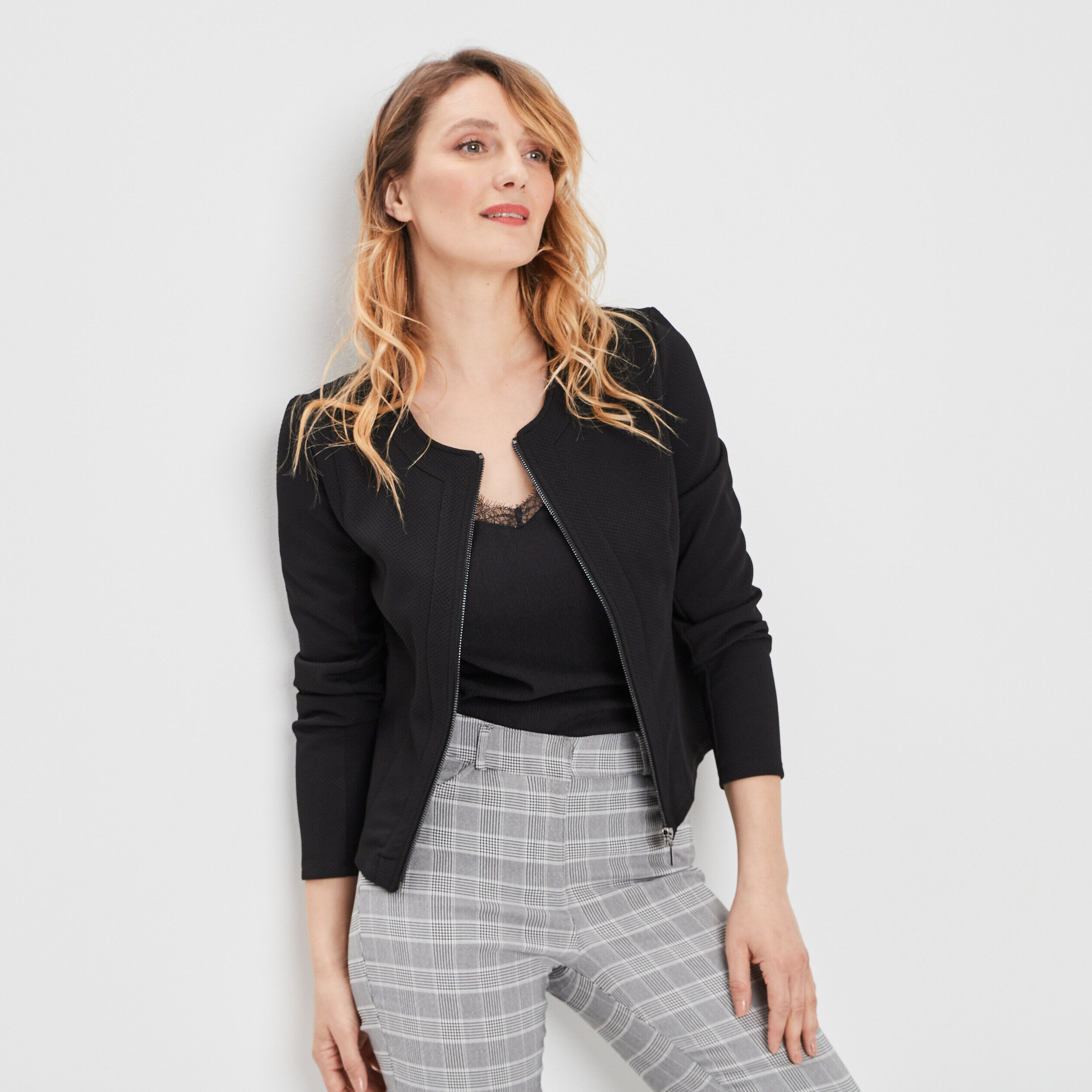 Veste courte été femme hot sale