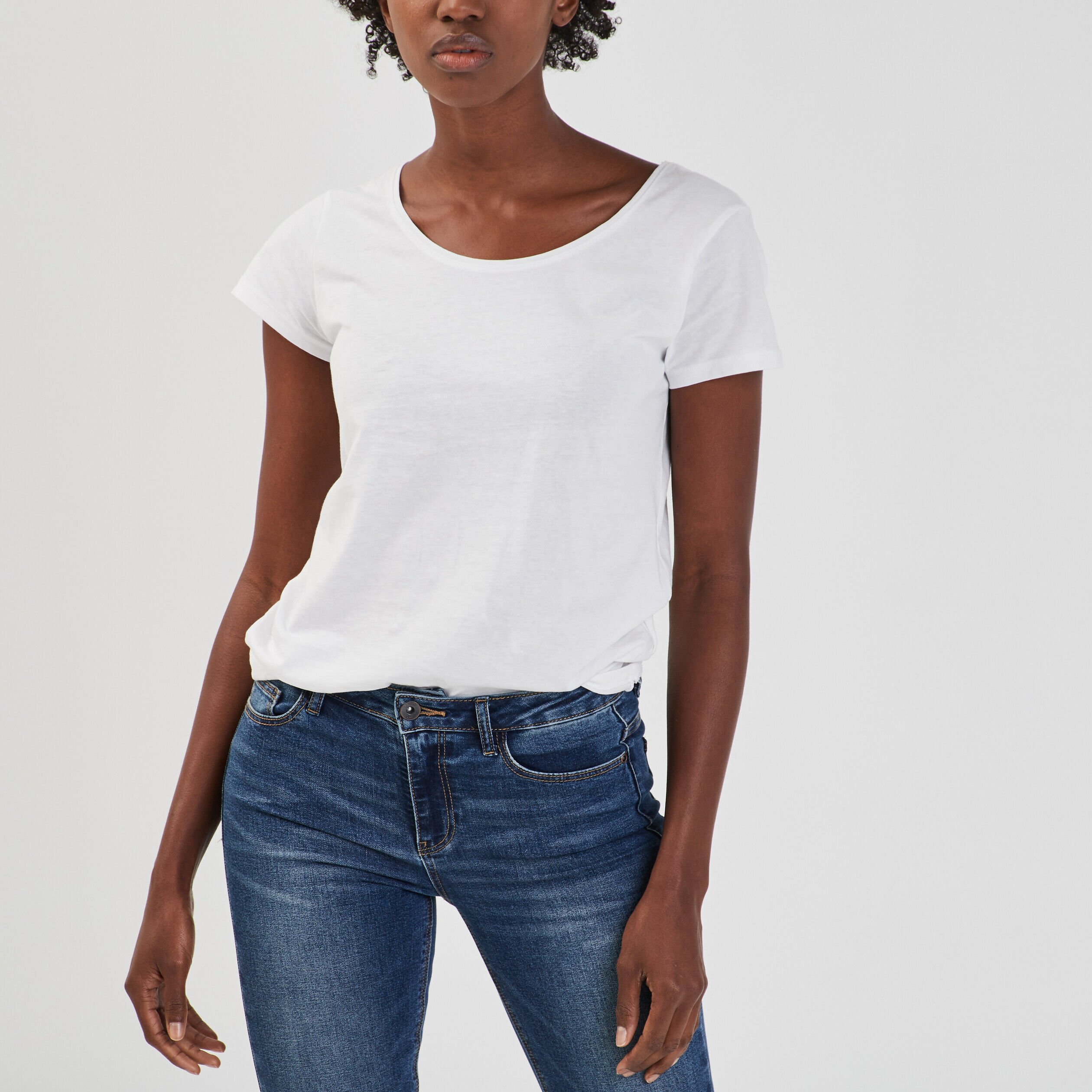 t shirt femme la halle