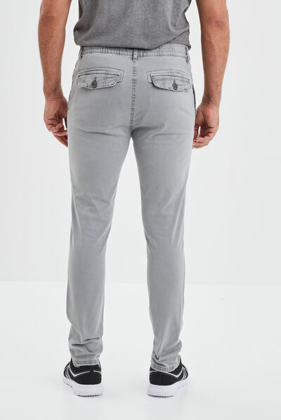 Pantalon Gris homme pas cher ! Mode homme tendance