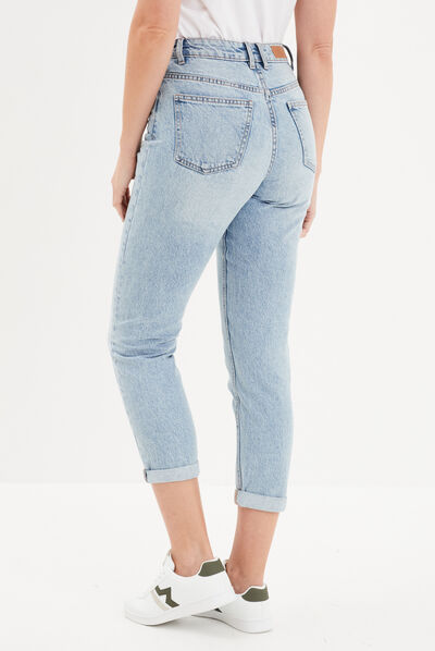 Jean mom taille haute Oli - FEMME/JEANS & PANTALONS - Mes Petits Bonheurs