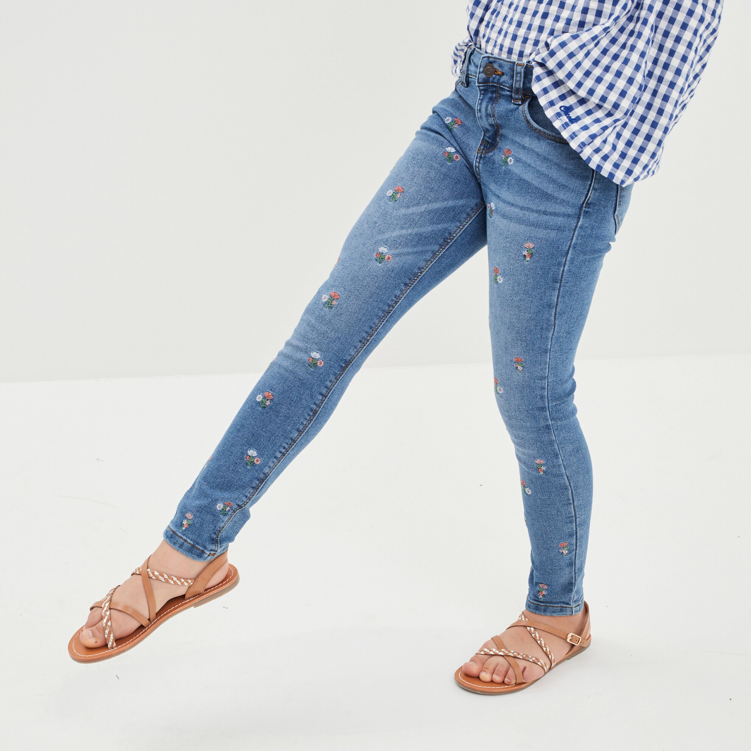 Pantalon jean online fille