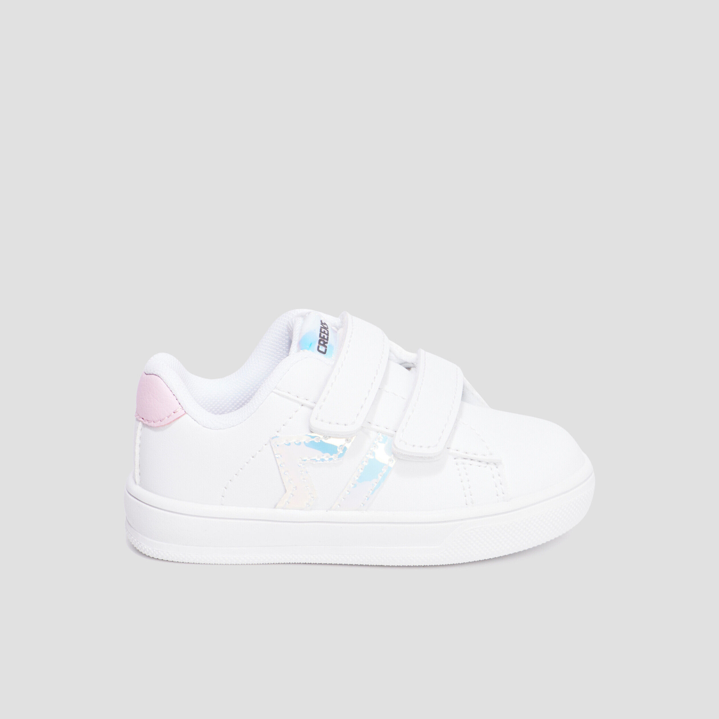 Chaussures premiers pas b b Blanc chaussures enfant pas cher