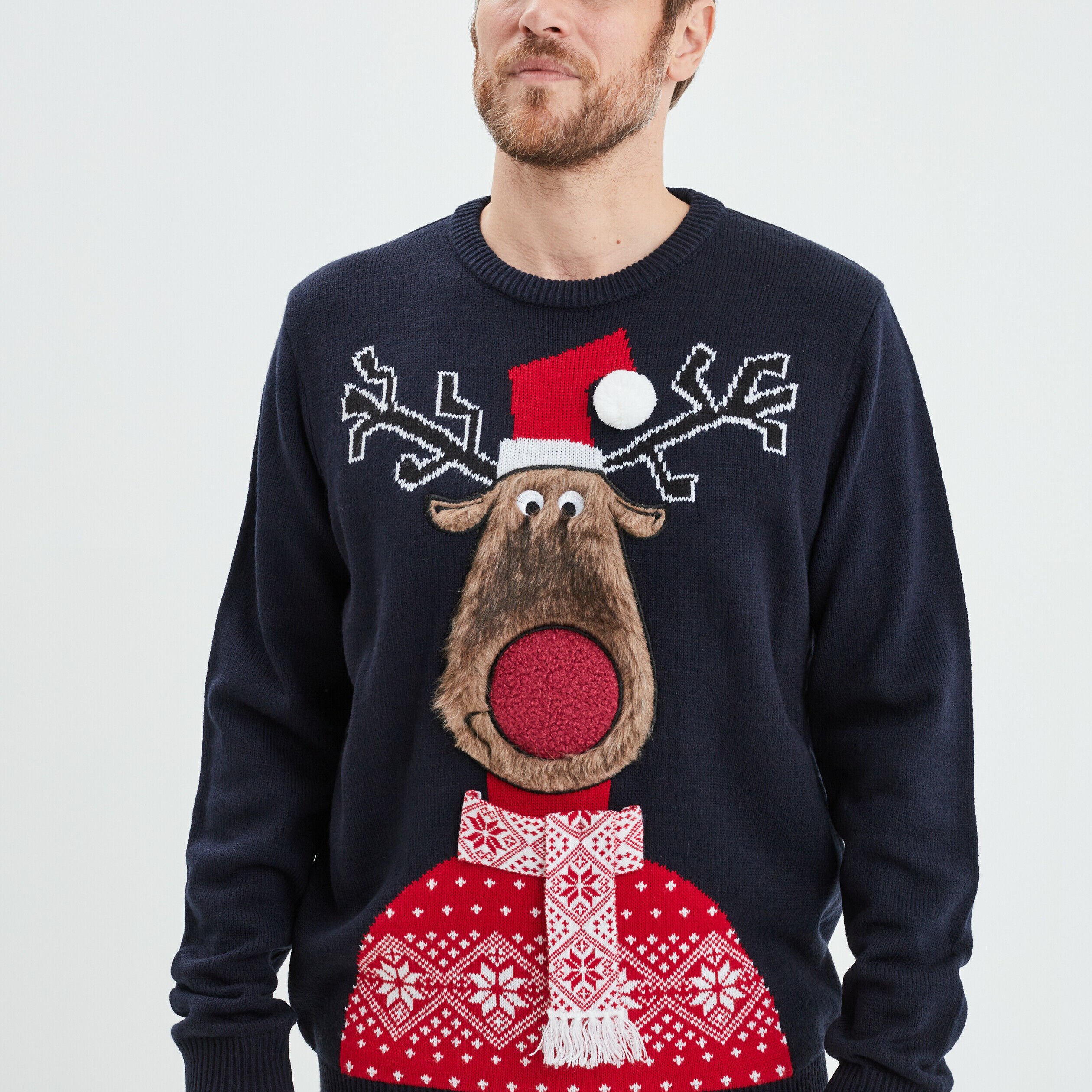 La halle pull online noel homme