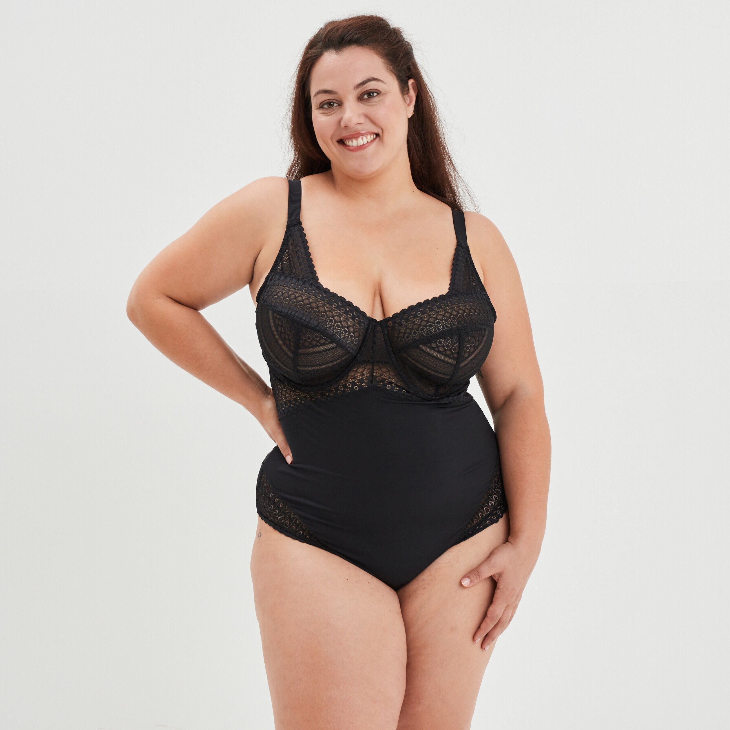 Guepiere grande taille online petit prix