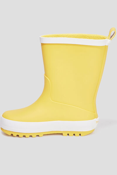 Botte de pluie jaune enfant avec anses BFLAC