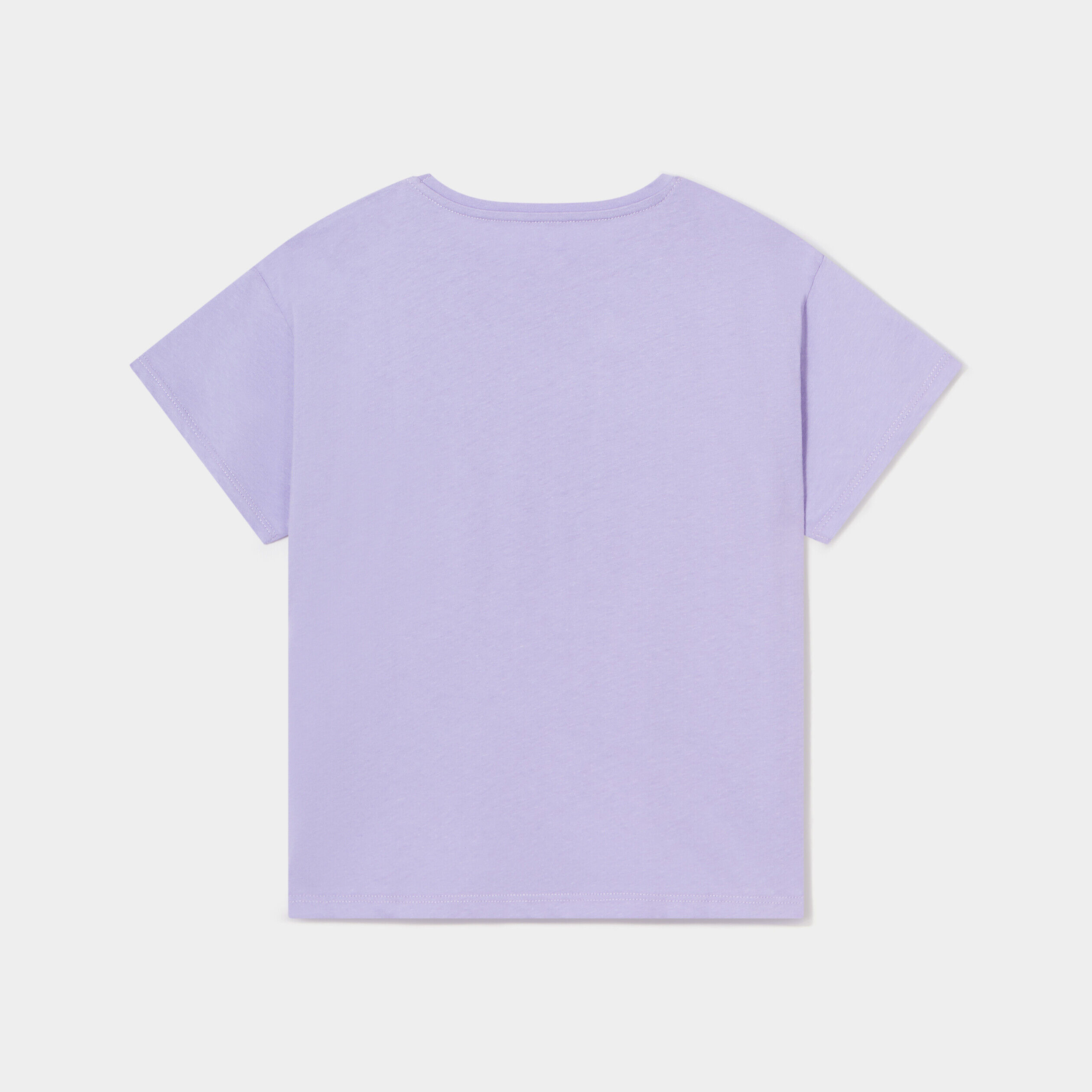 Tee shirt Violet enfant fille pas cher La Halle