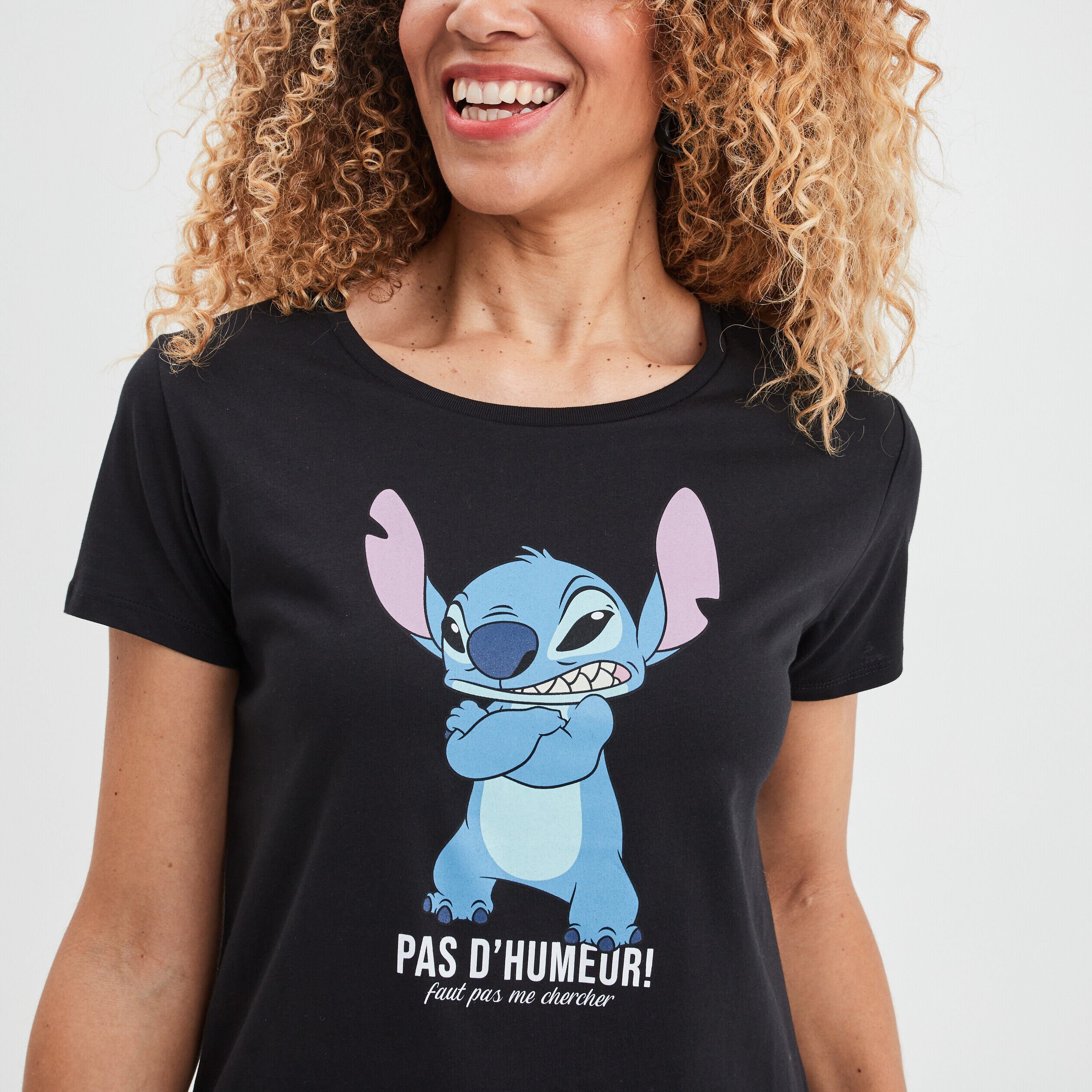 T shirt DISNEY femme pas cher manche longue ou courte