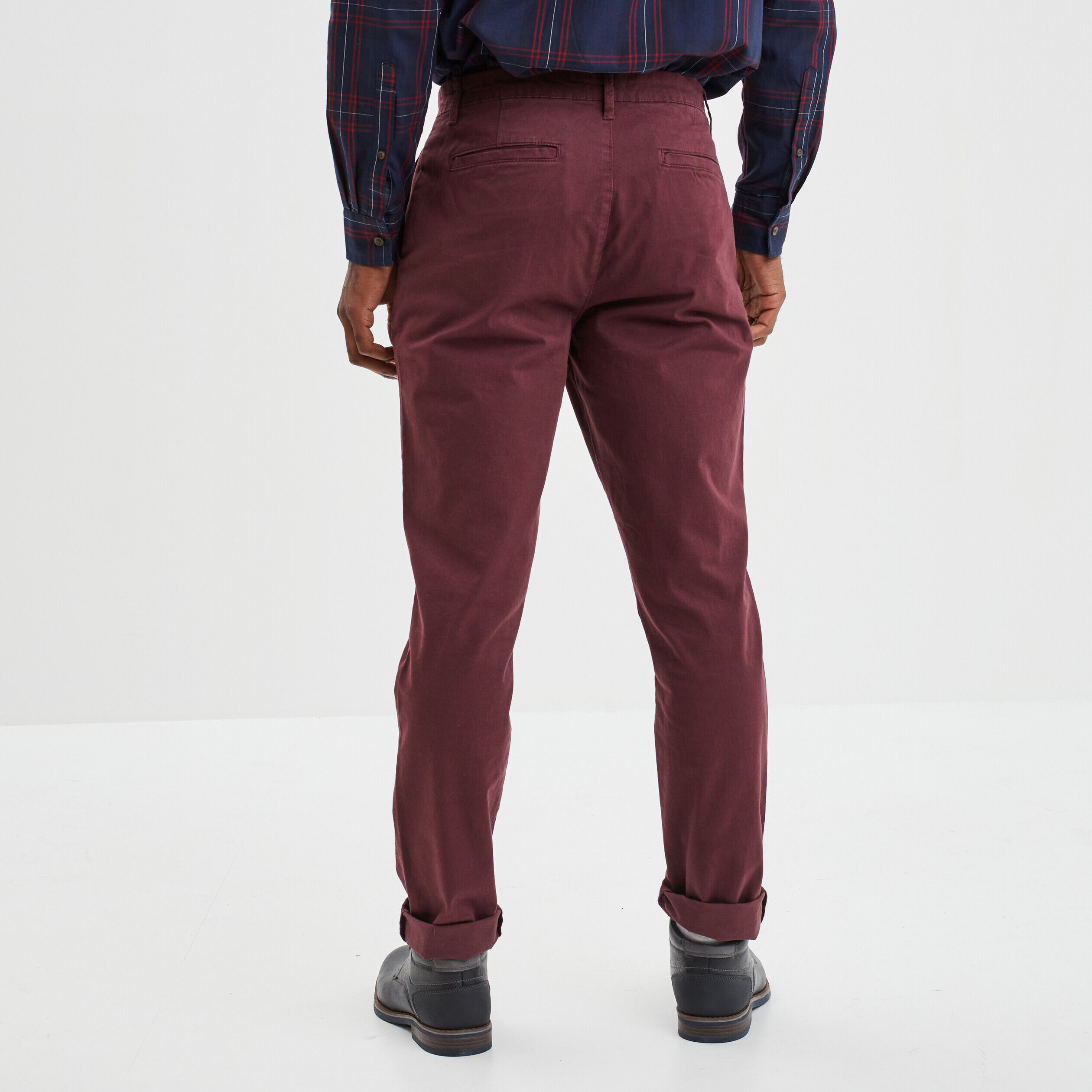 Chino violet online homme