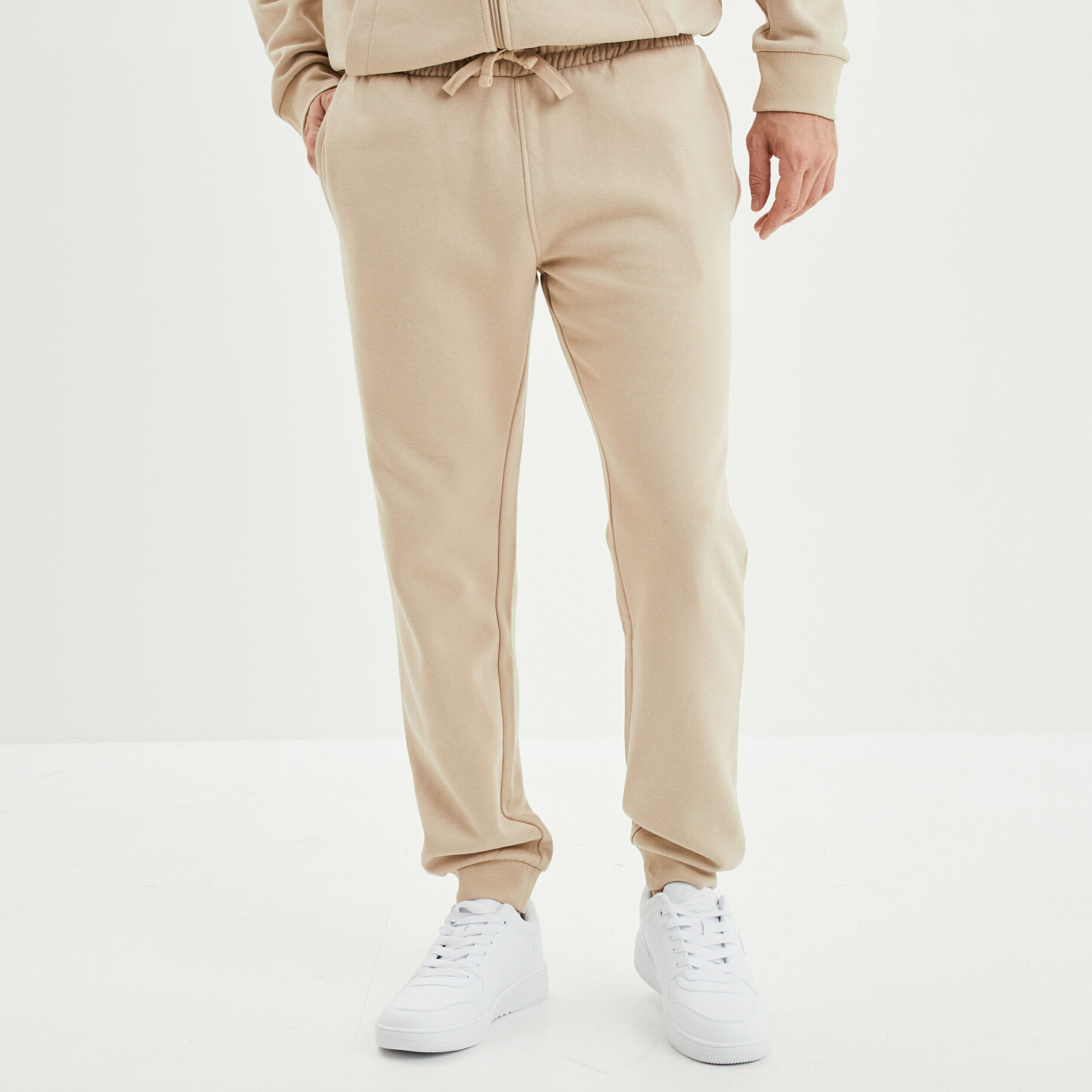 Black friday Jogging homme Beige sportswear 30