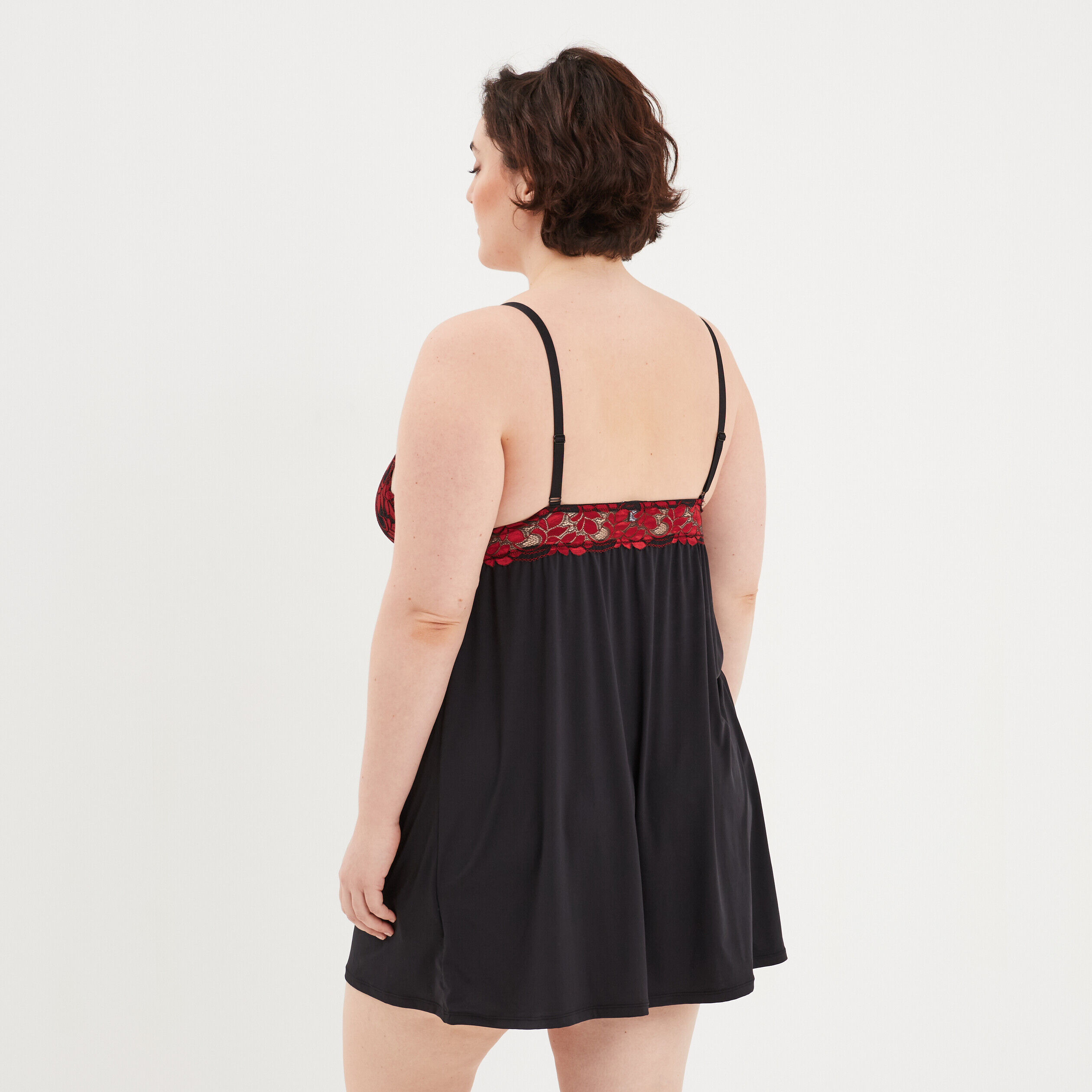 Chemise de nuit clearance grande taille pas cher