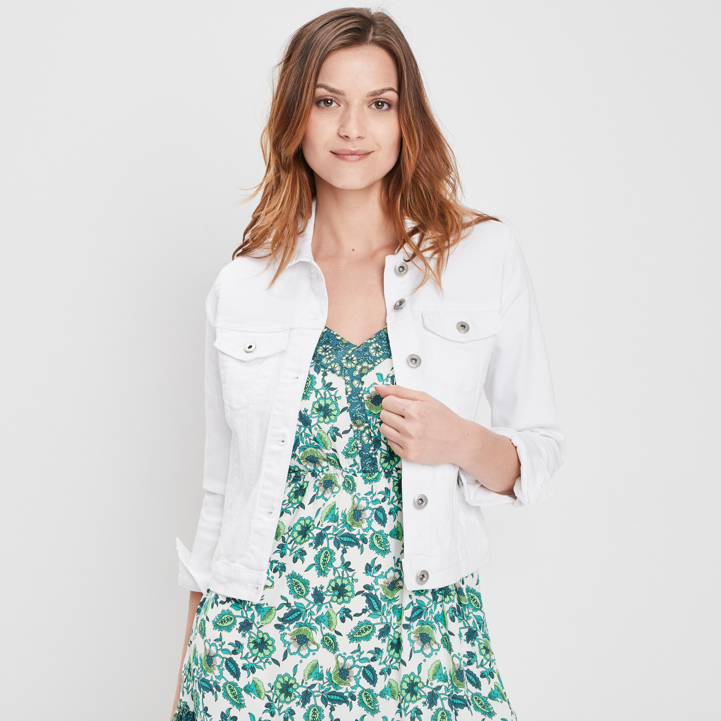 Blouson blanc femme pas cher sale