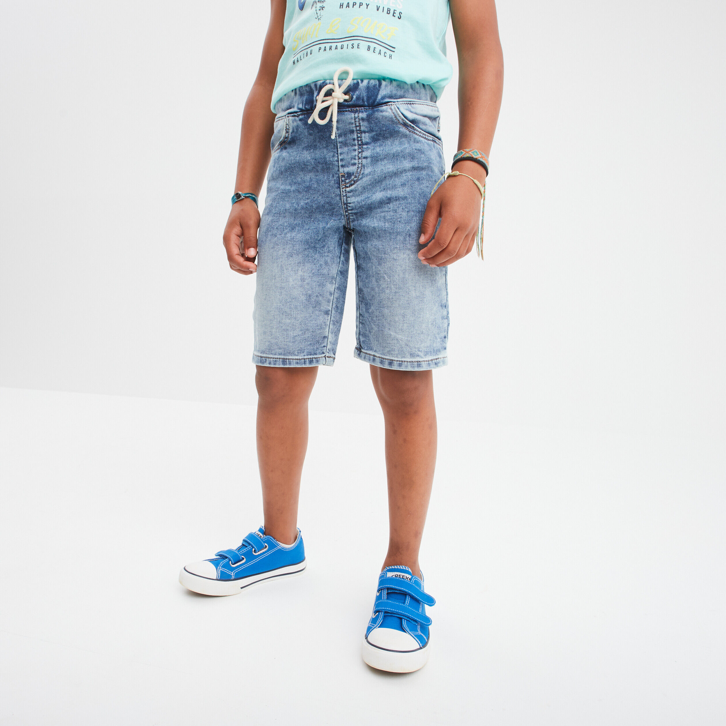 Bermuda jean discount garcon 12 ans