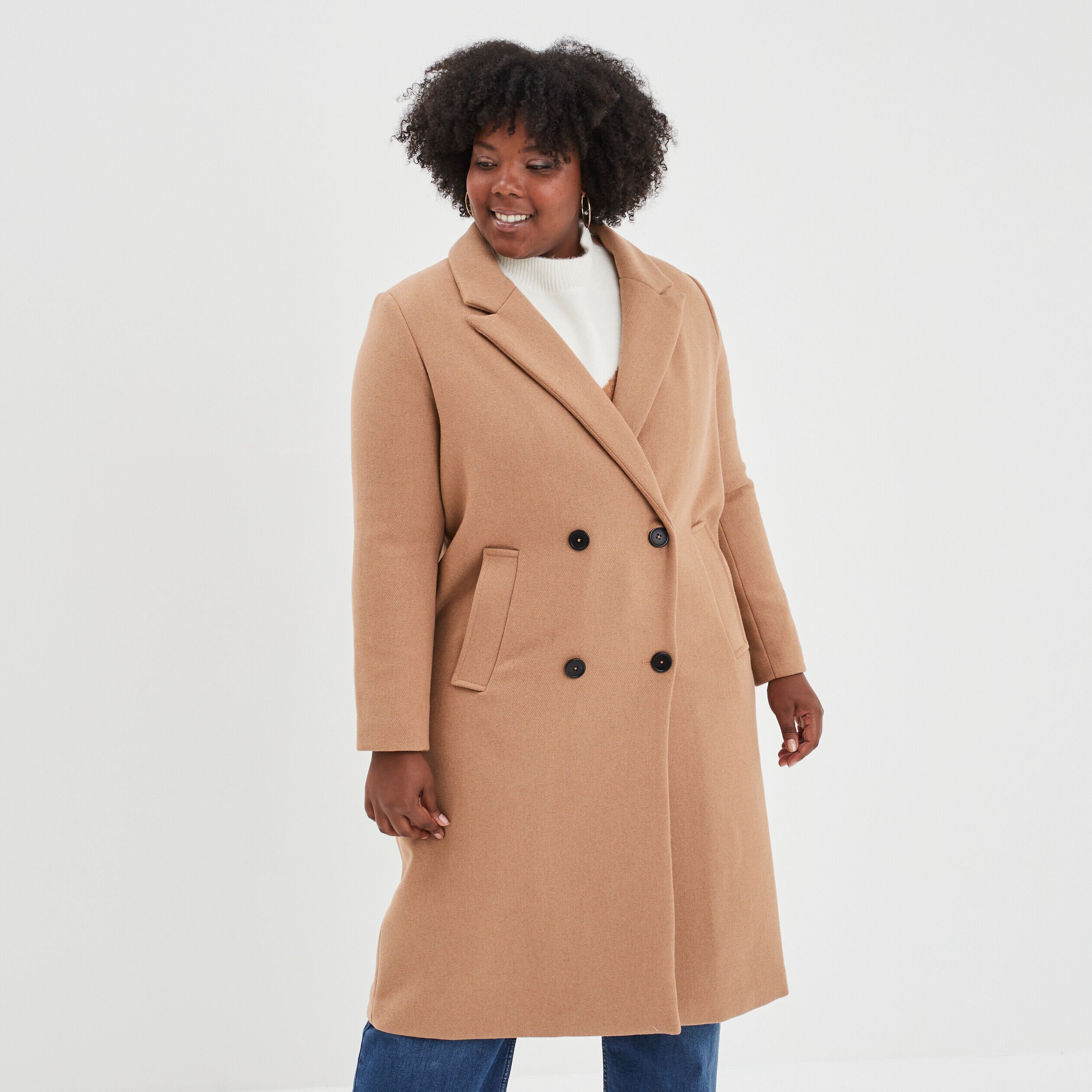 Manteau long femme solde hotsell