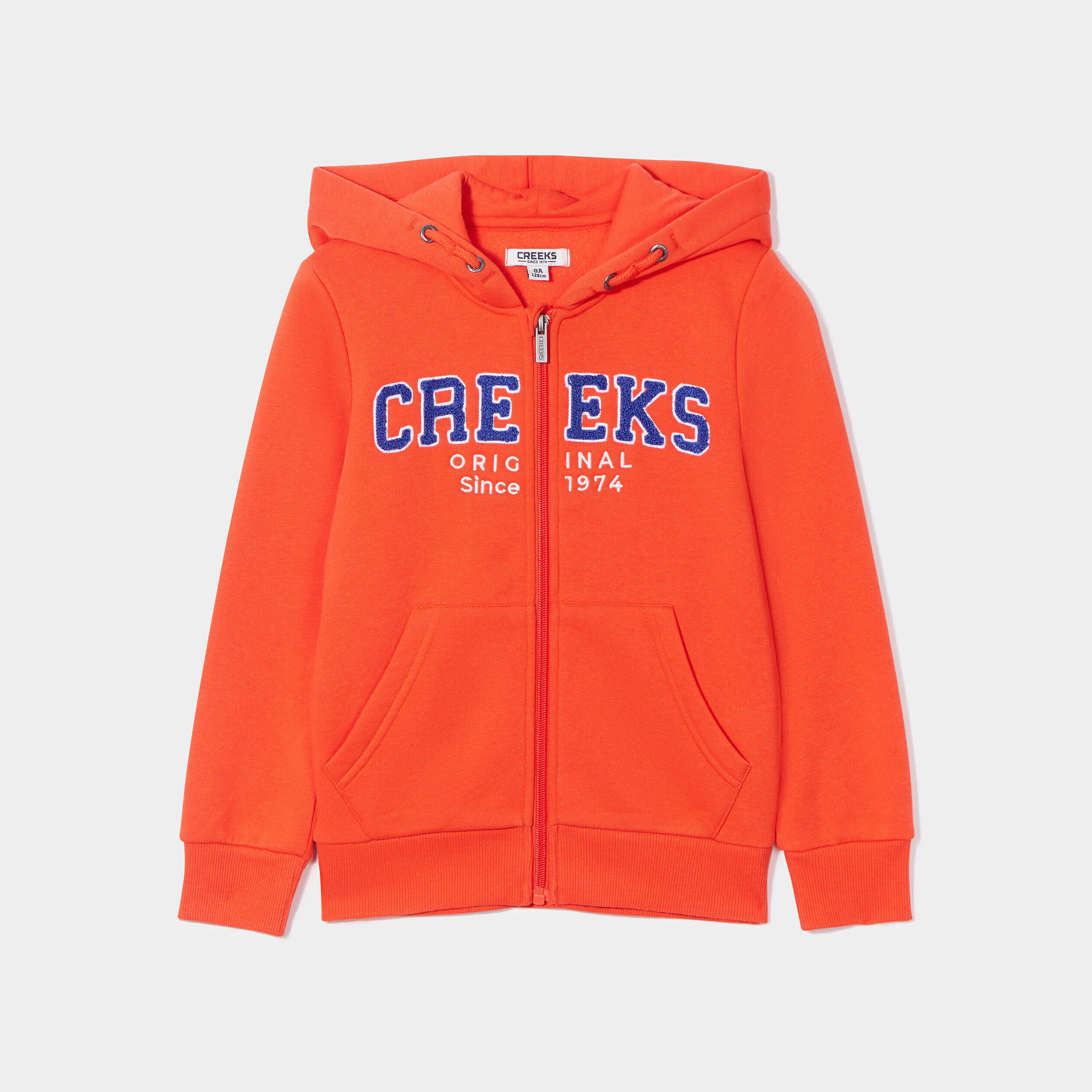 Sweat Orange gar on enfant pas cher La Halle