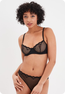 Lingerie femme Noir et sous vetements