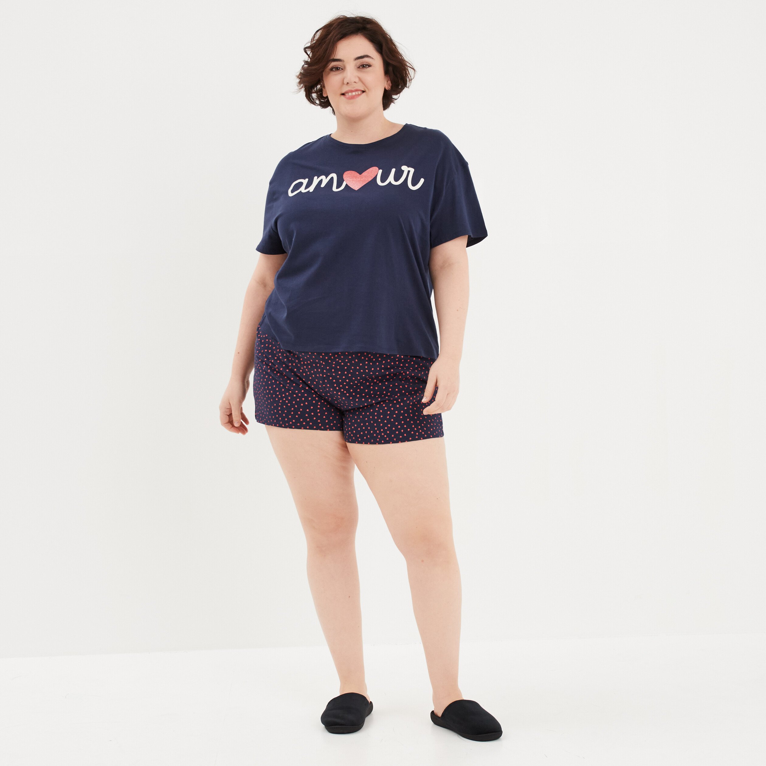 Pyjama short grande online taille