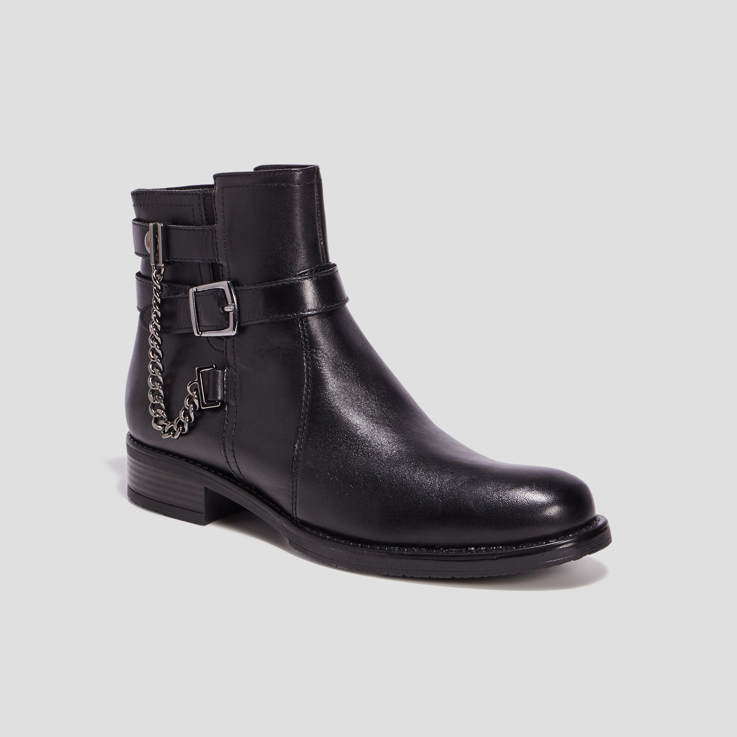 Bottines femme a outlet boucles