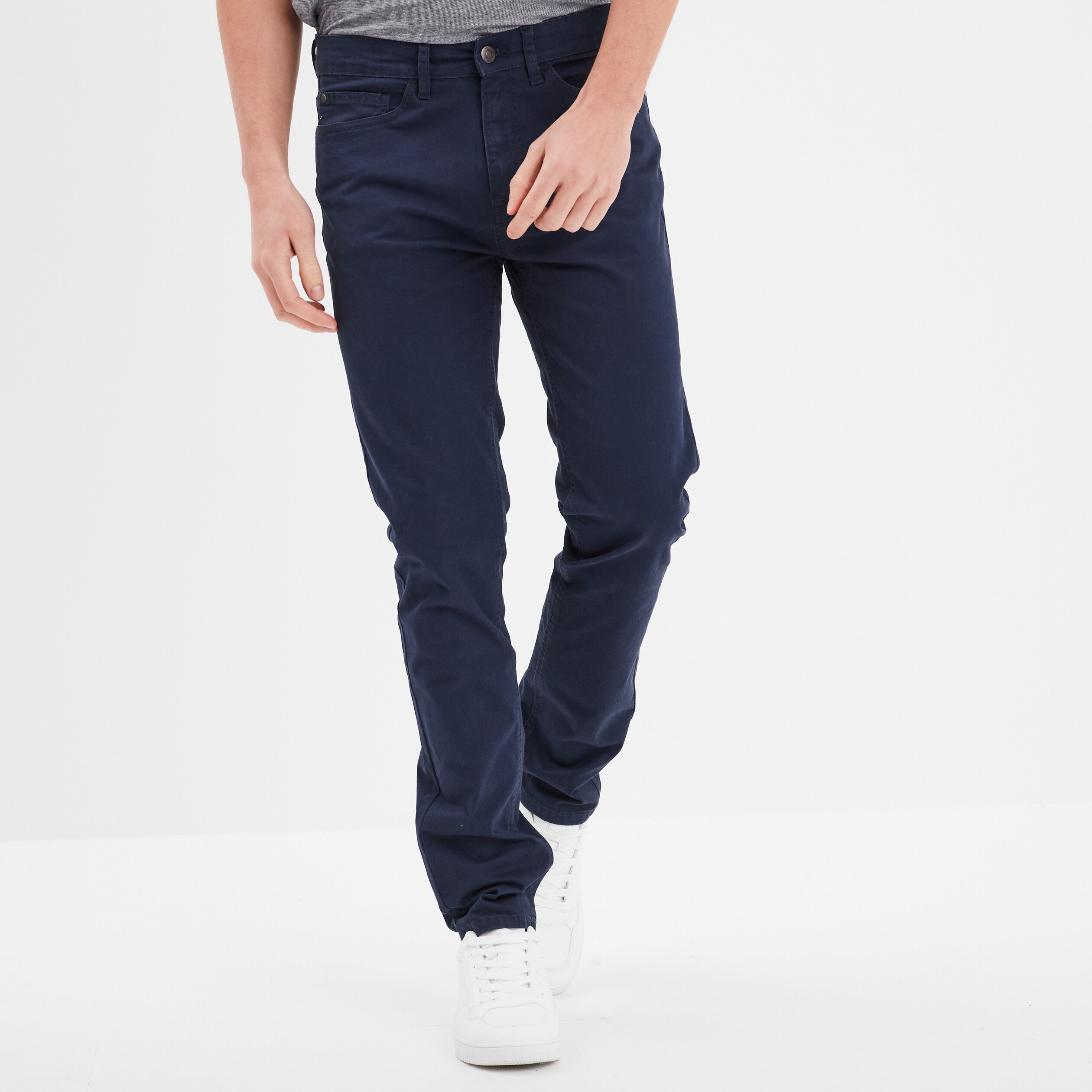 Pantalon bleu marine homme sale