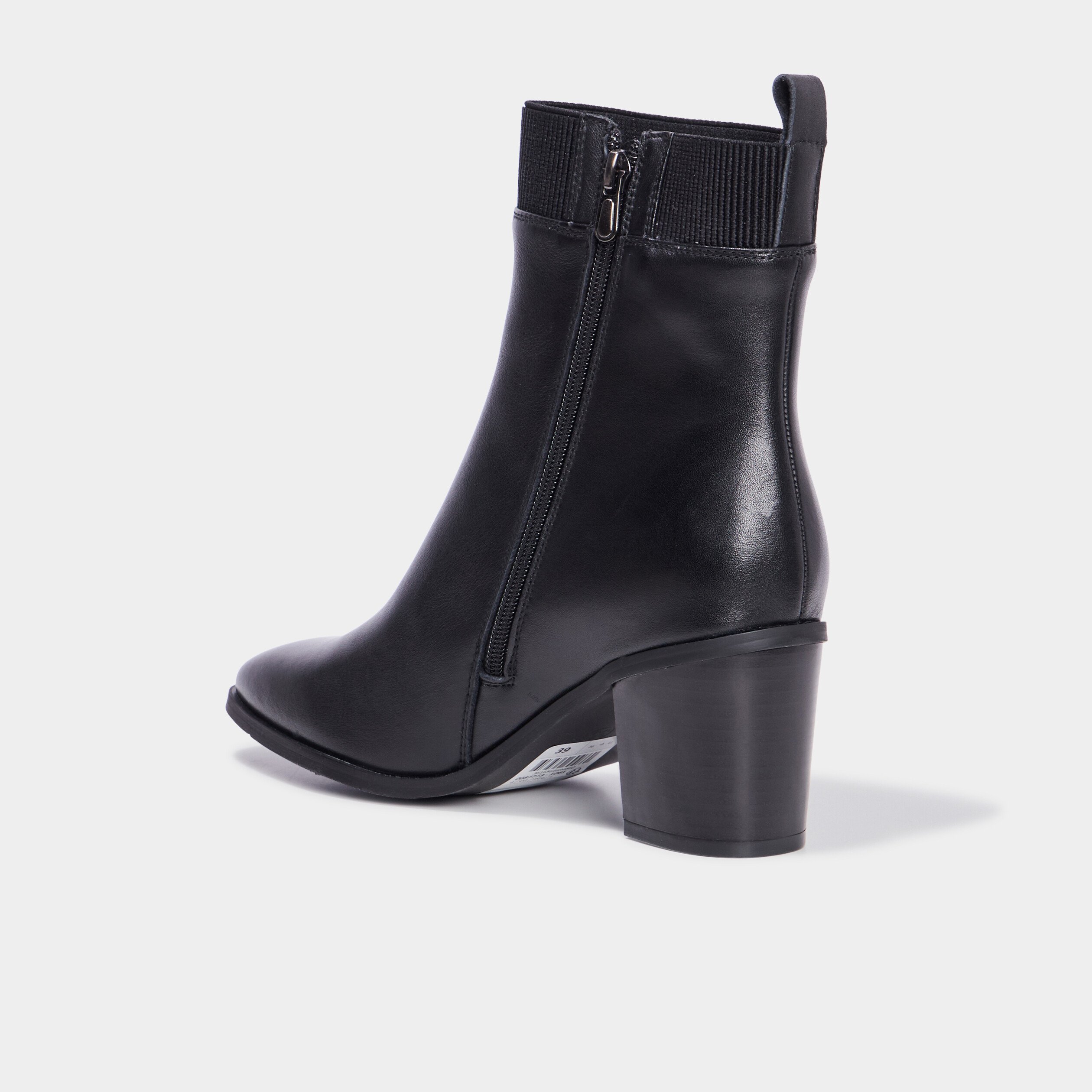 Bottines a talons noir online