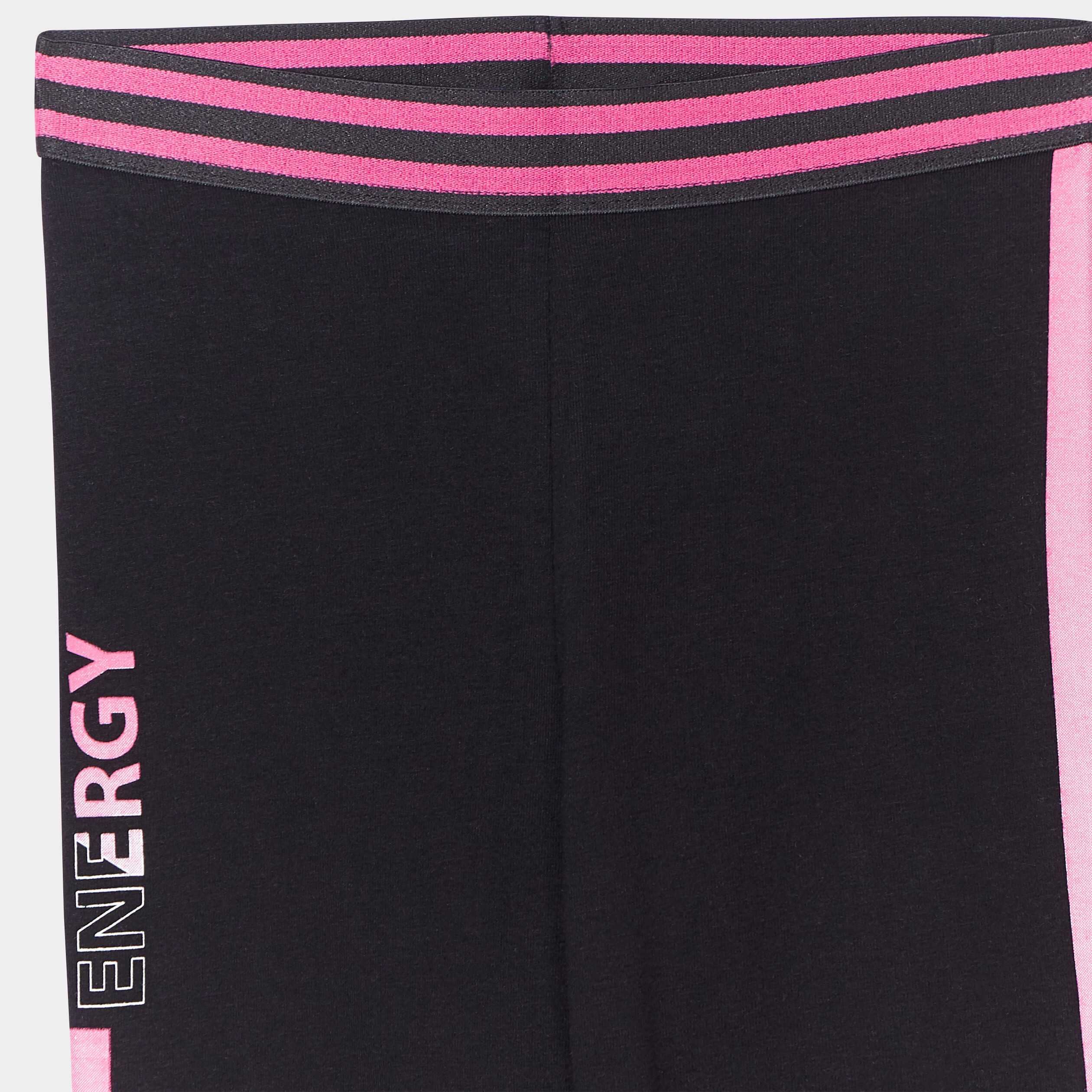 Legging fille avec outlet bande sur le coté