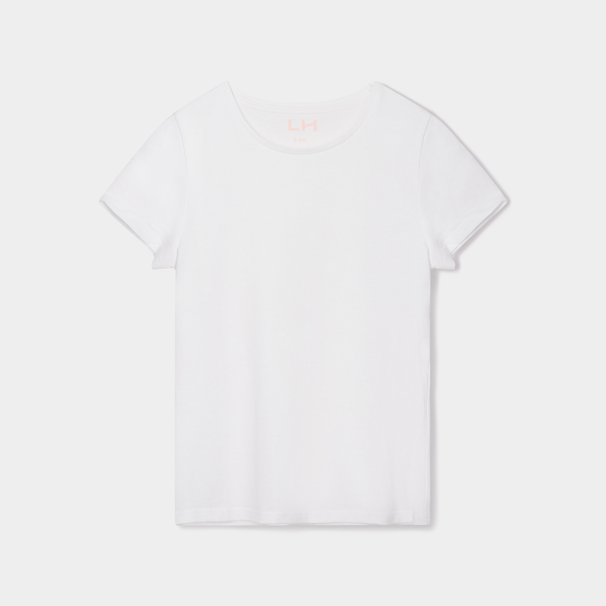 T shirt fille blanc on sale