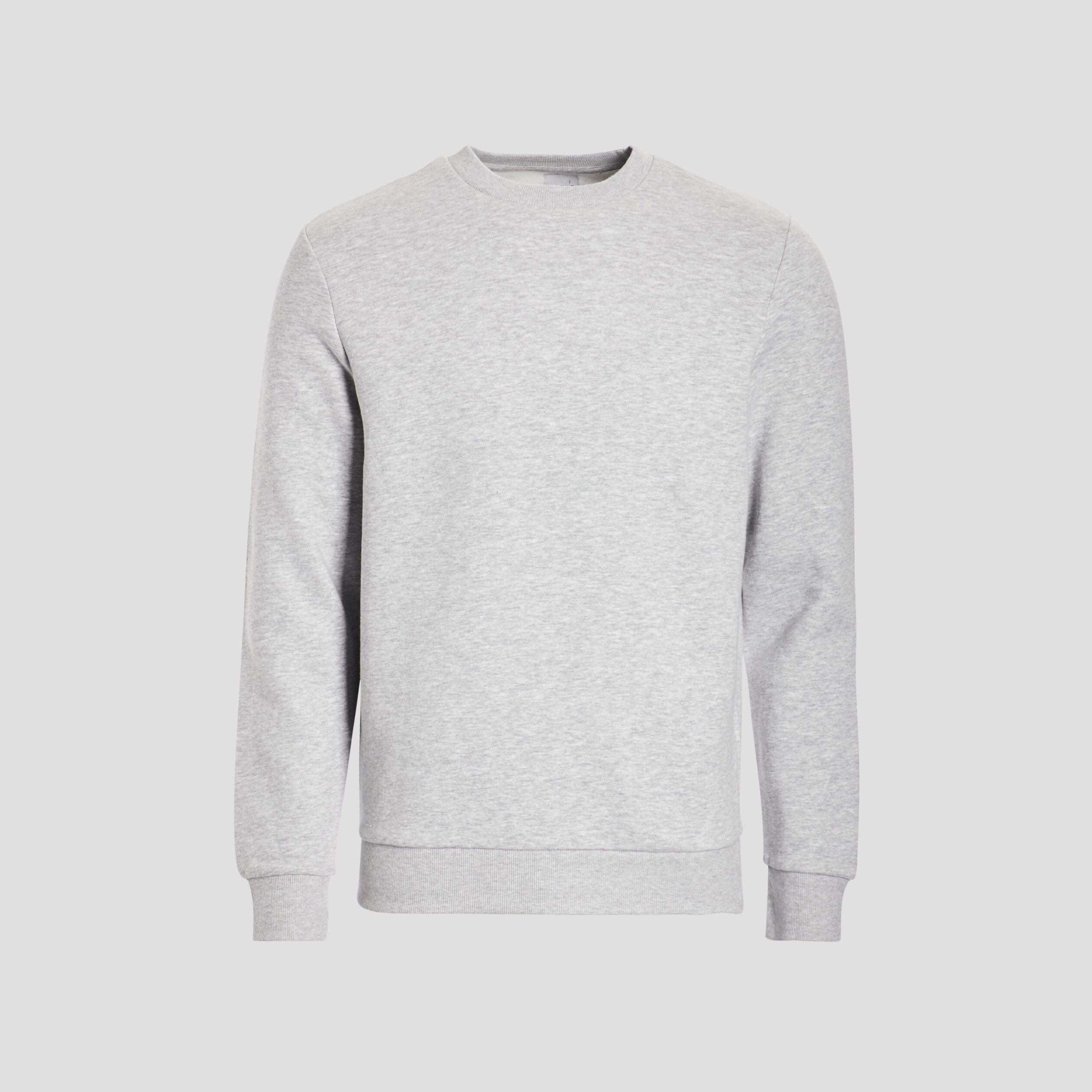 Pull gris clair homme sale