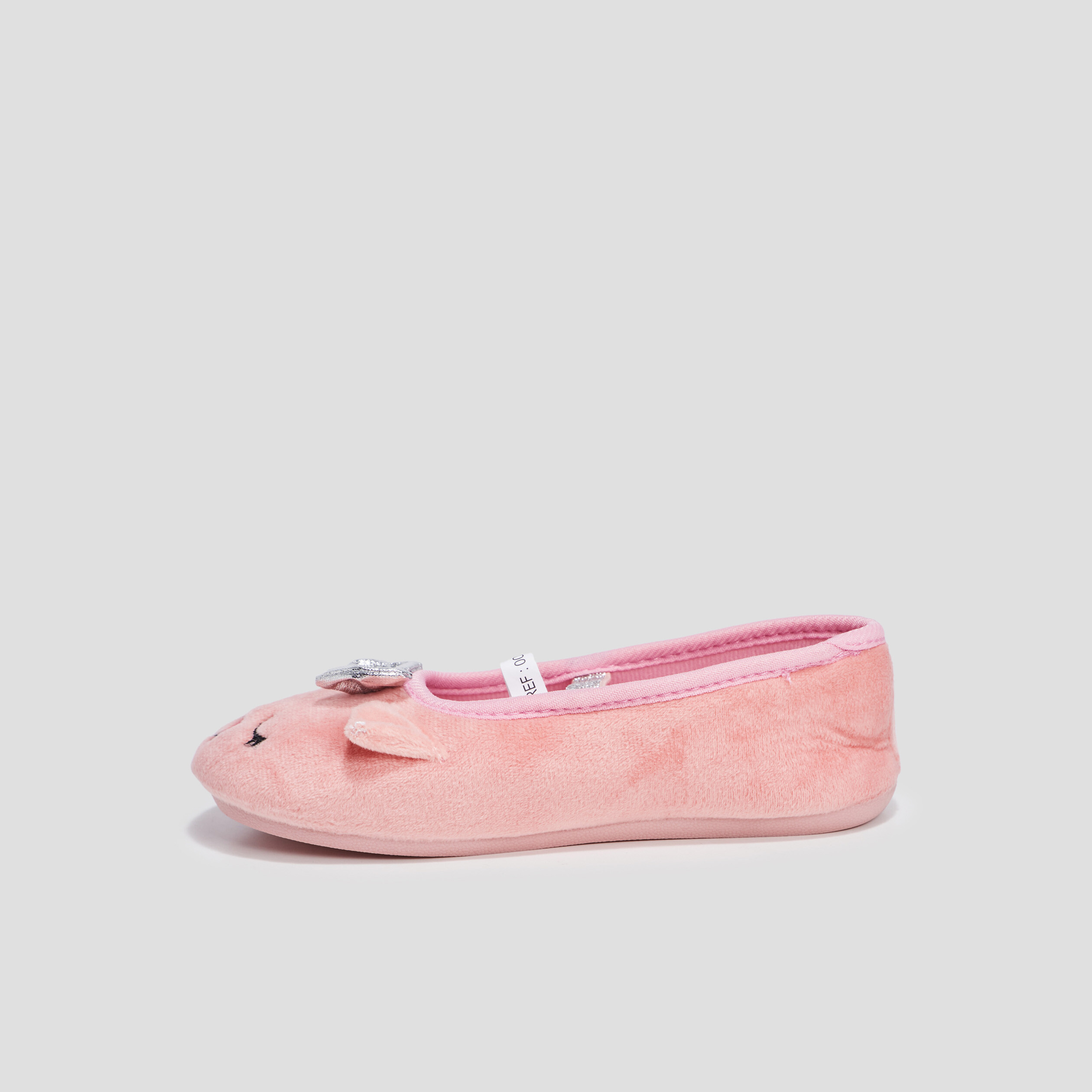 Chaussons bébé fille rose (18-23) - DistriCenter