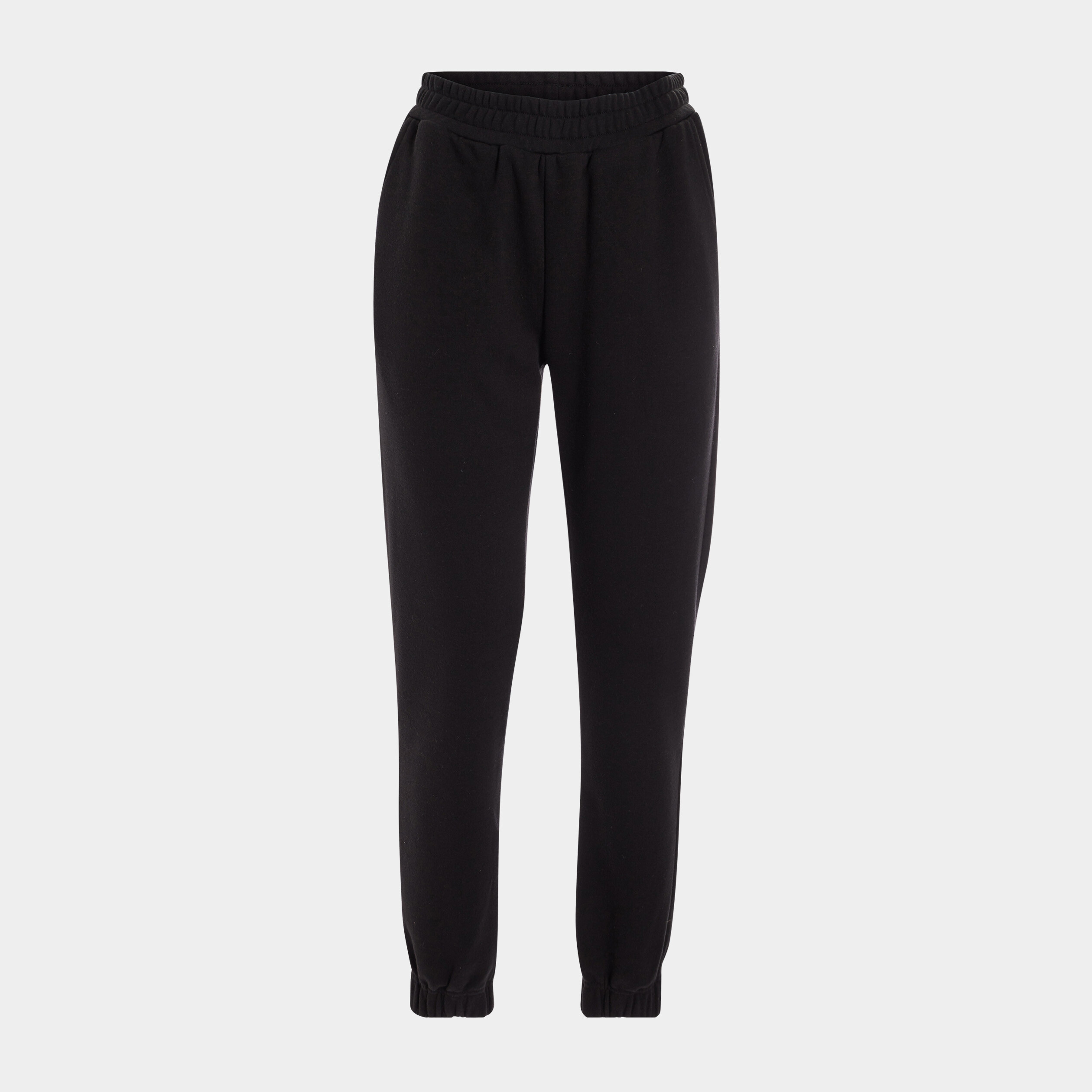 Pantalon de Sport Femme Slim Noir - Élastique Cheville - Séchage