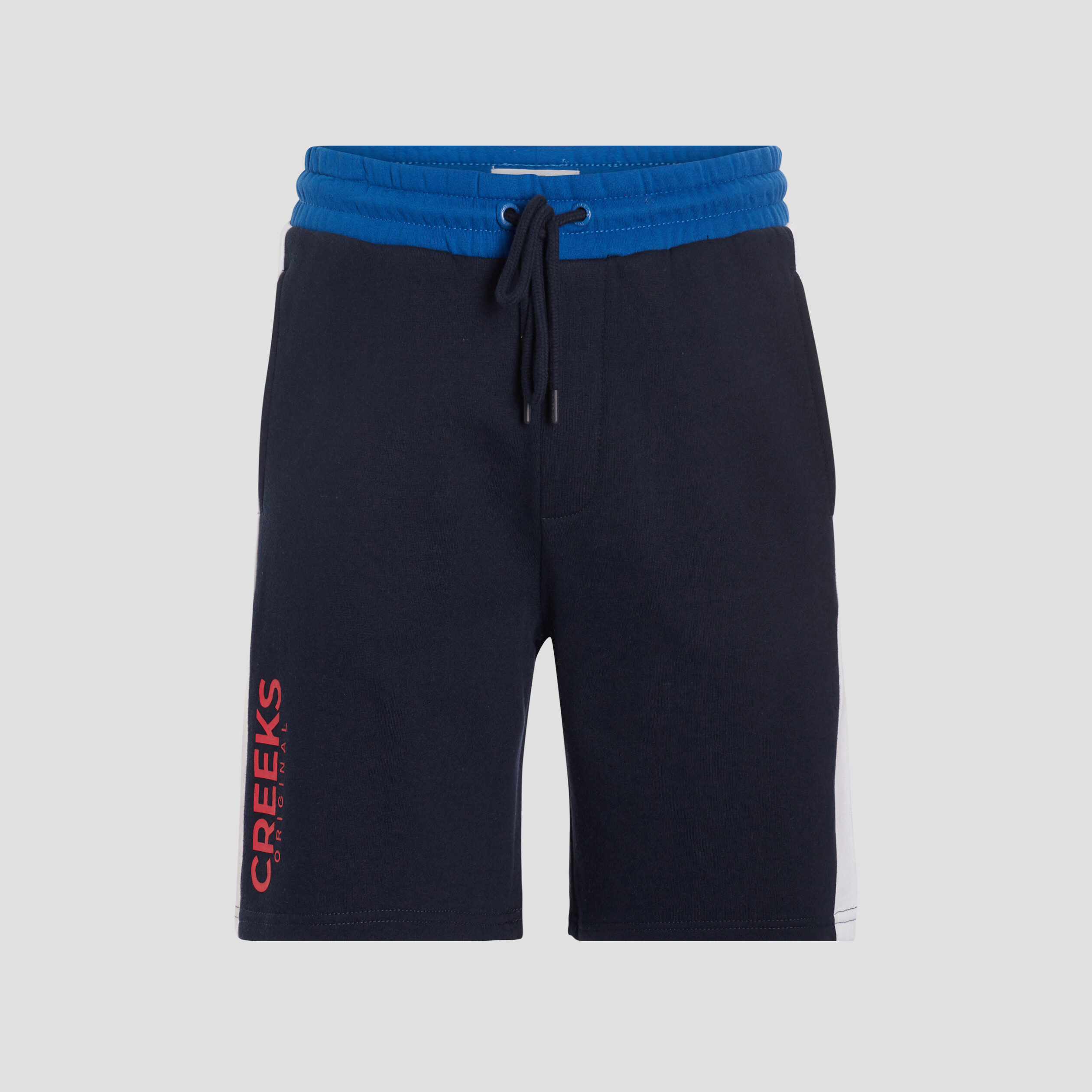 Jogging droit bleu marine