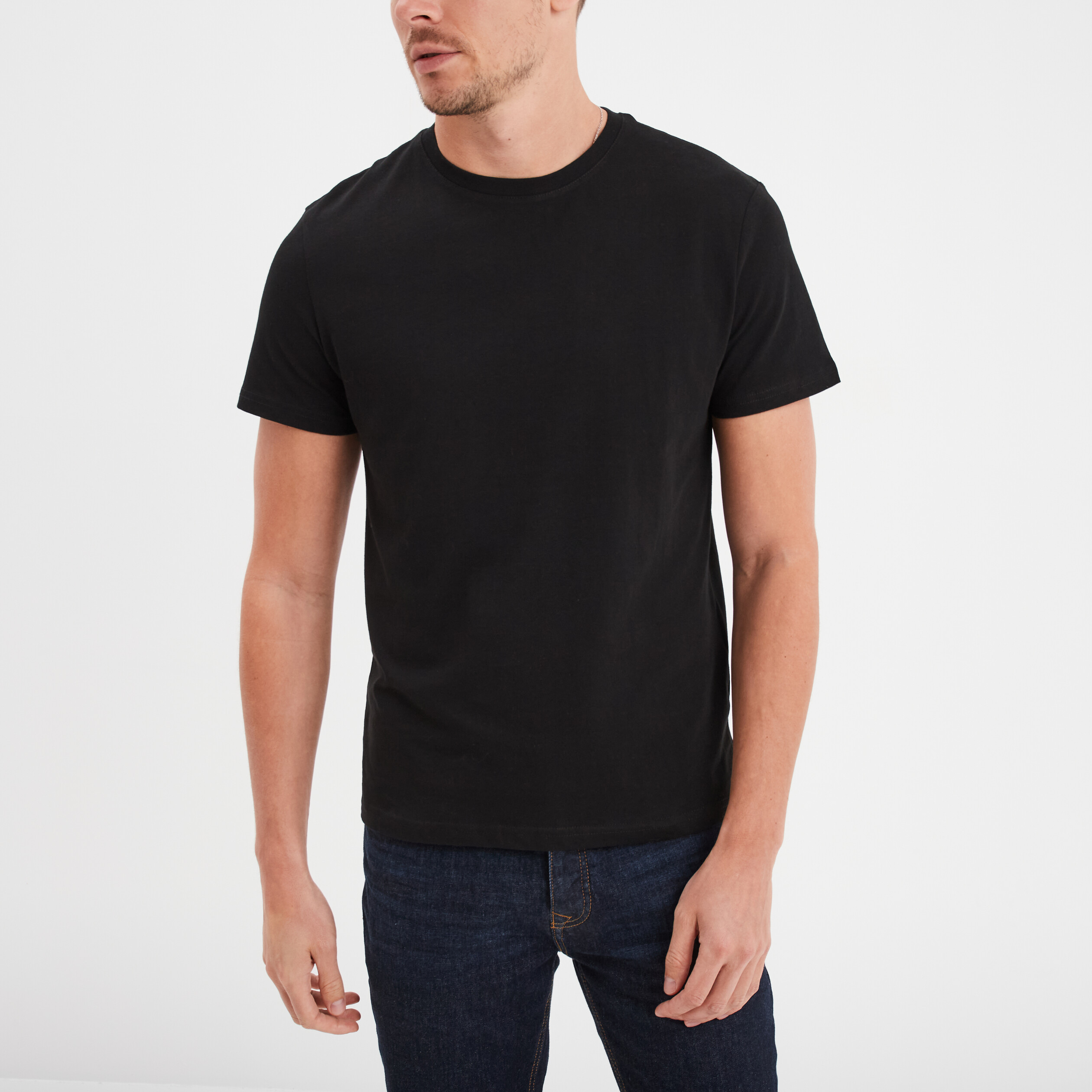 T rectilinear shirt Noir