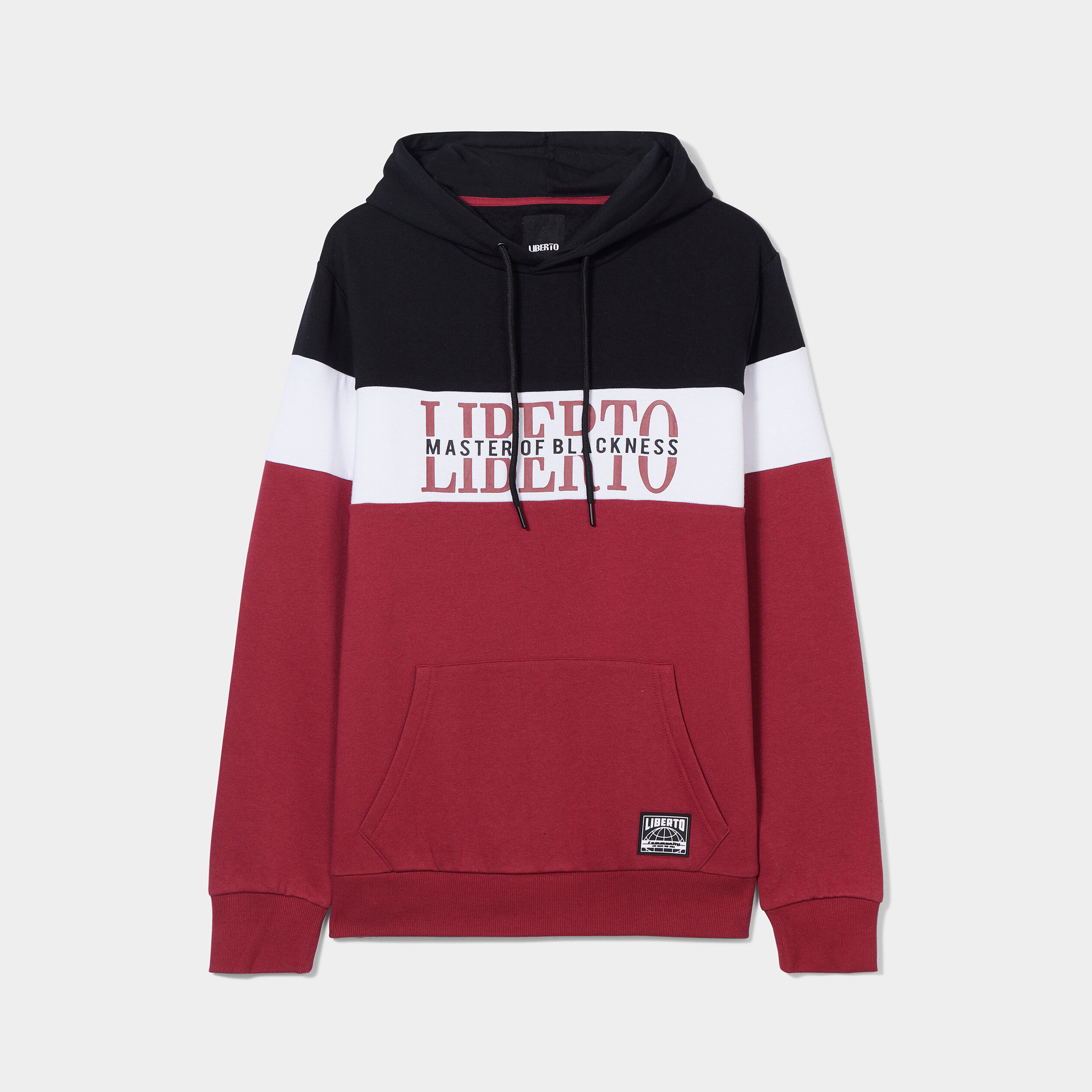 Hoodie cheap bordeaux homme