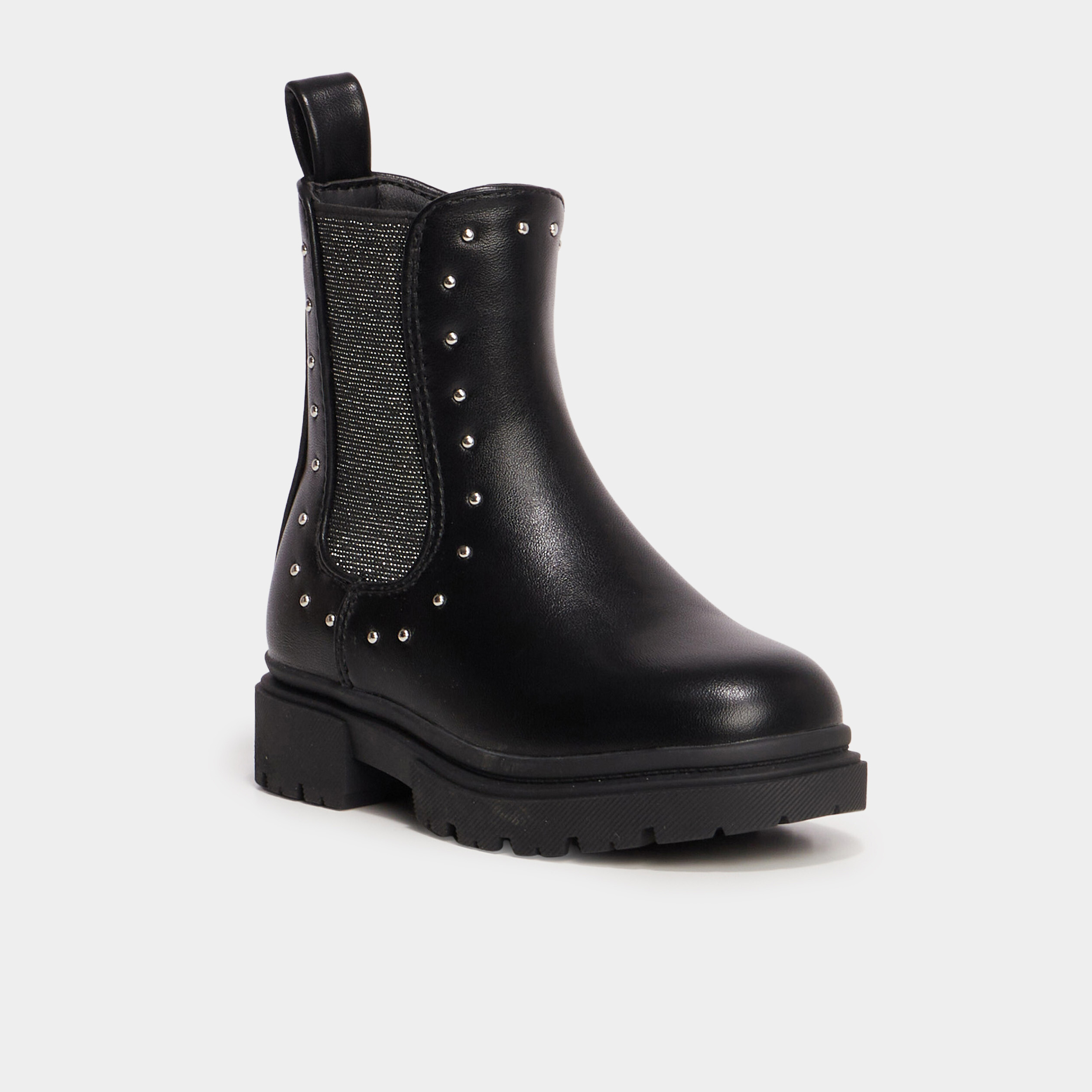 Boots noir fille on sale