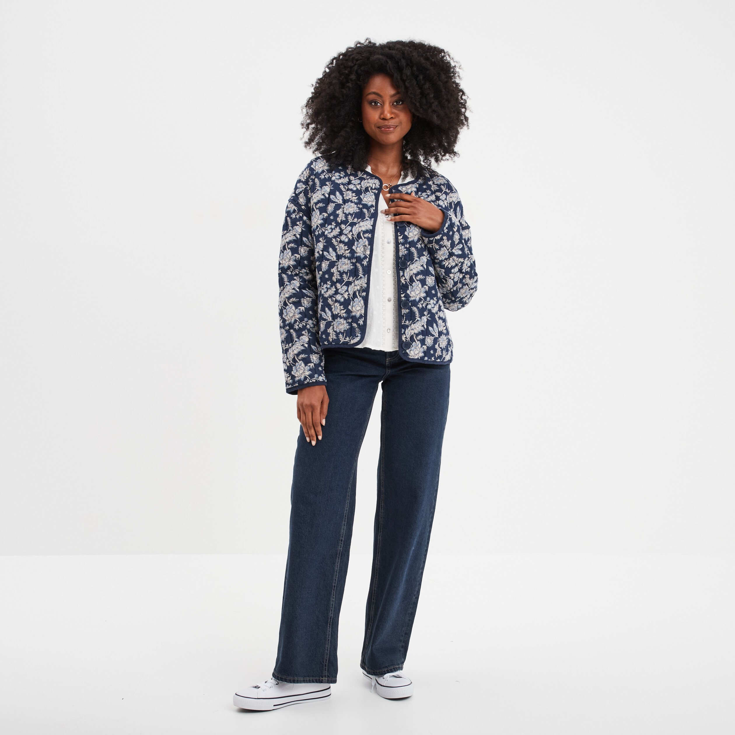 Blouson coton femme sale