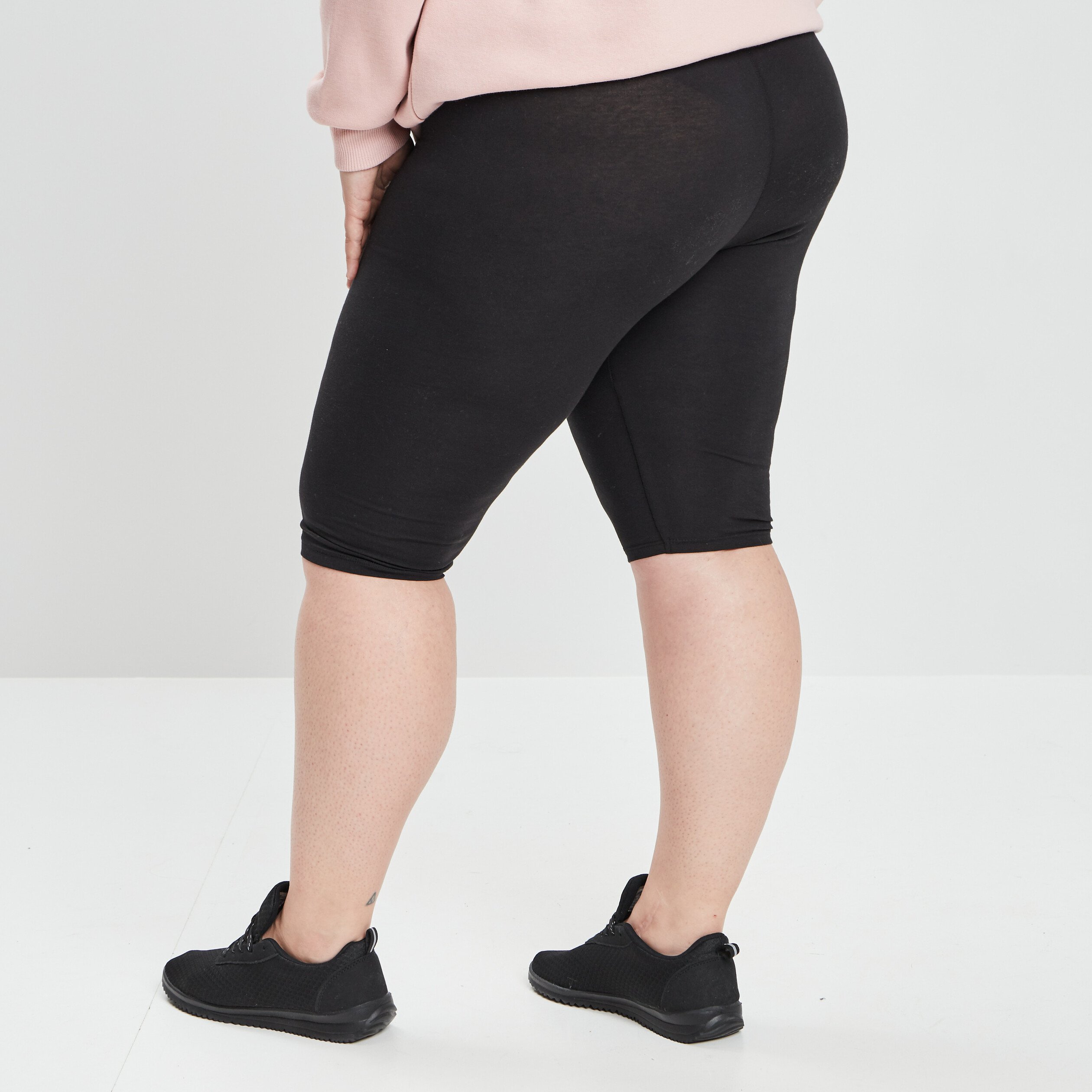 Legging court grande taille hotsell