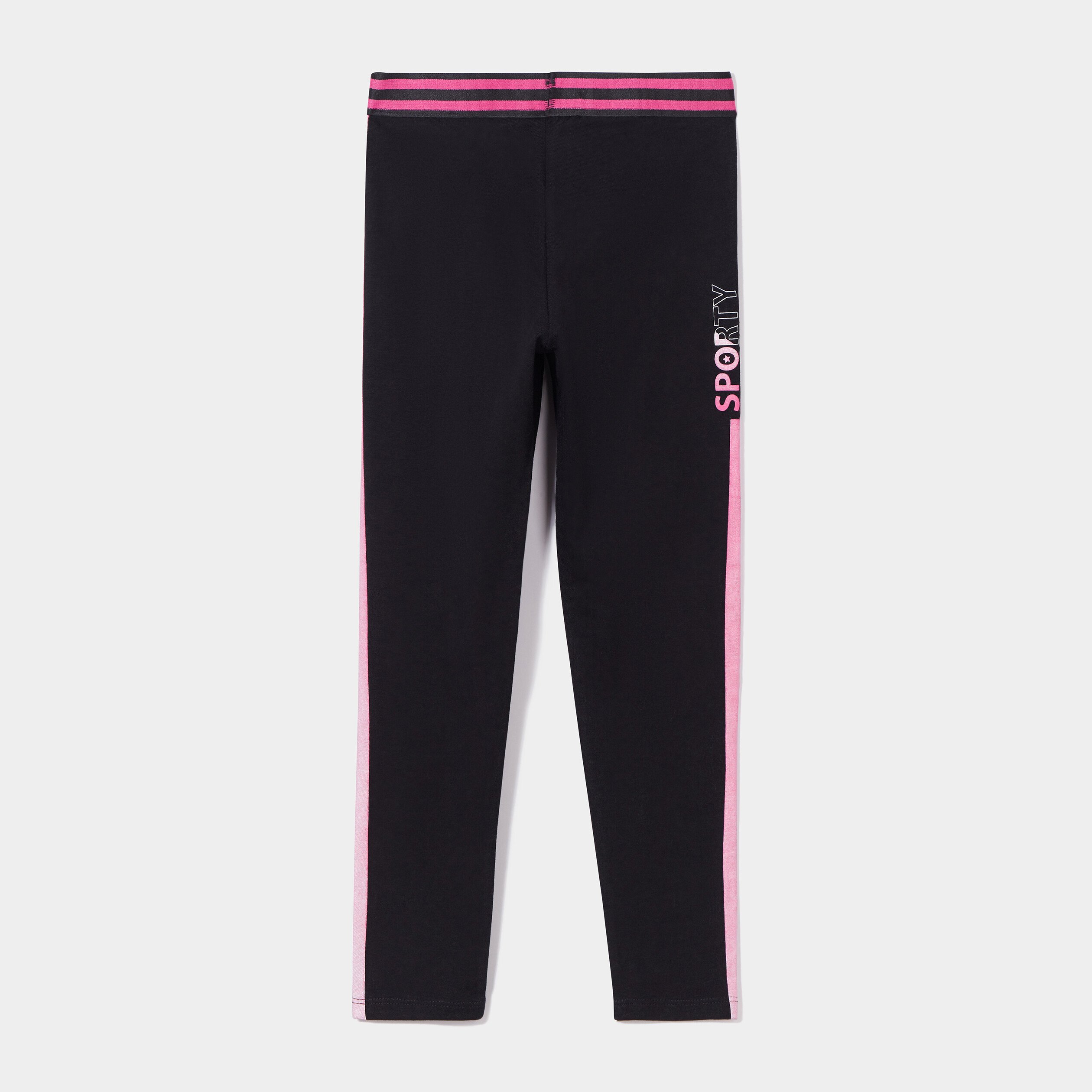 Legging fille avec bande sur le coté hotsell