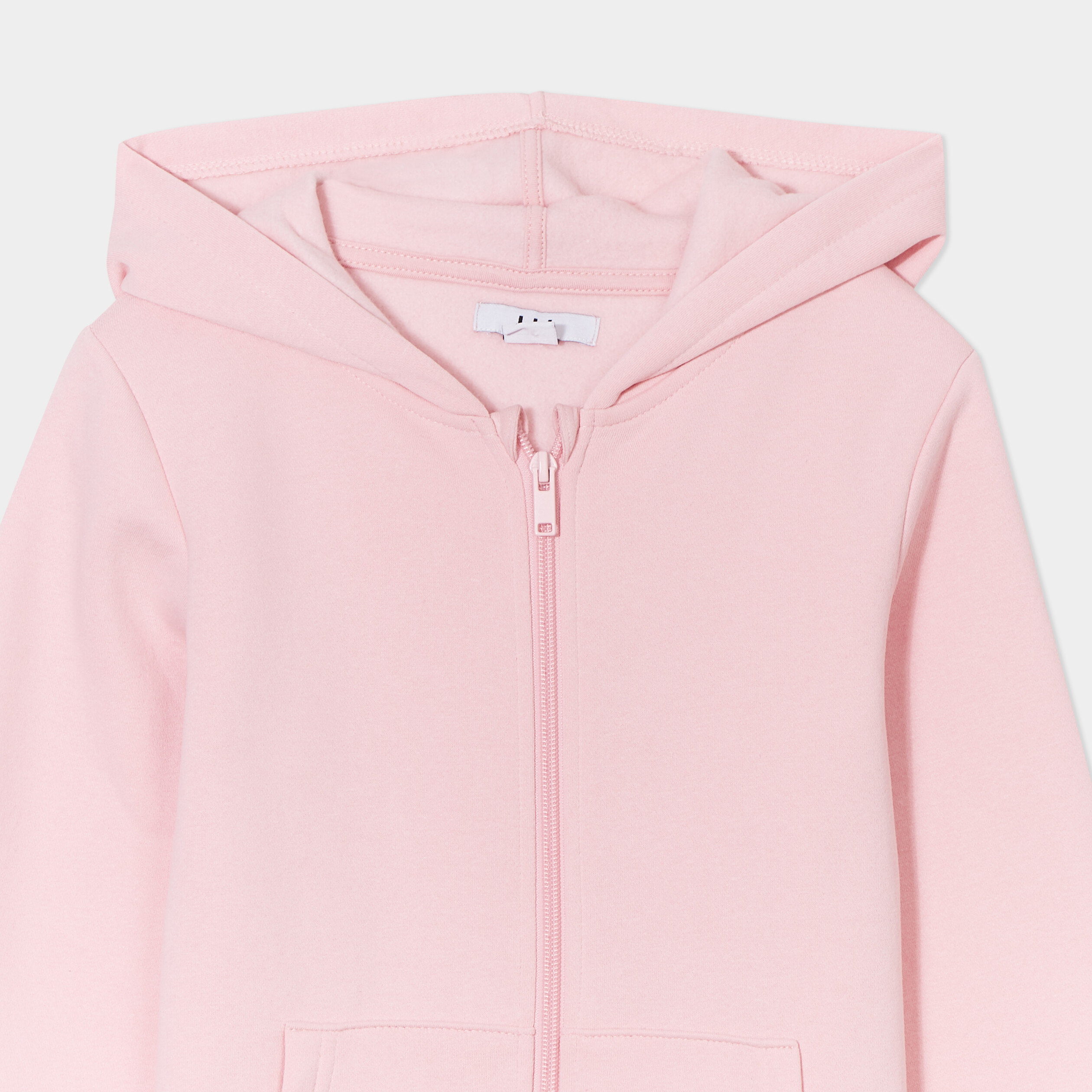 Sweat à capuche fille rose sale