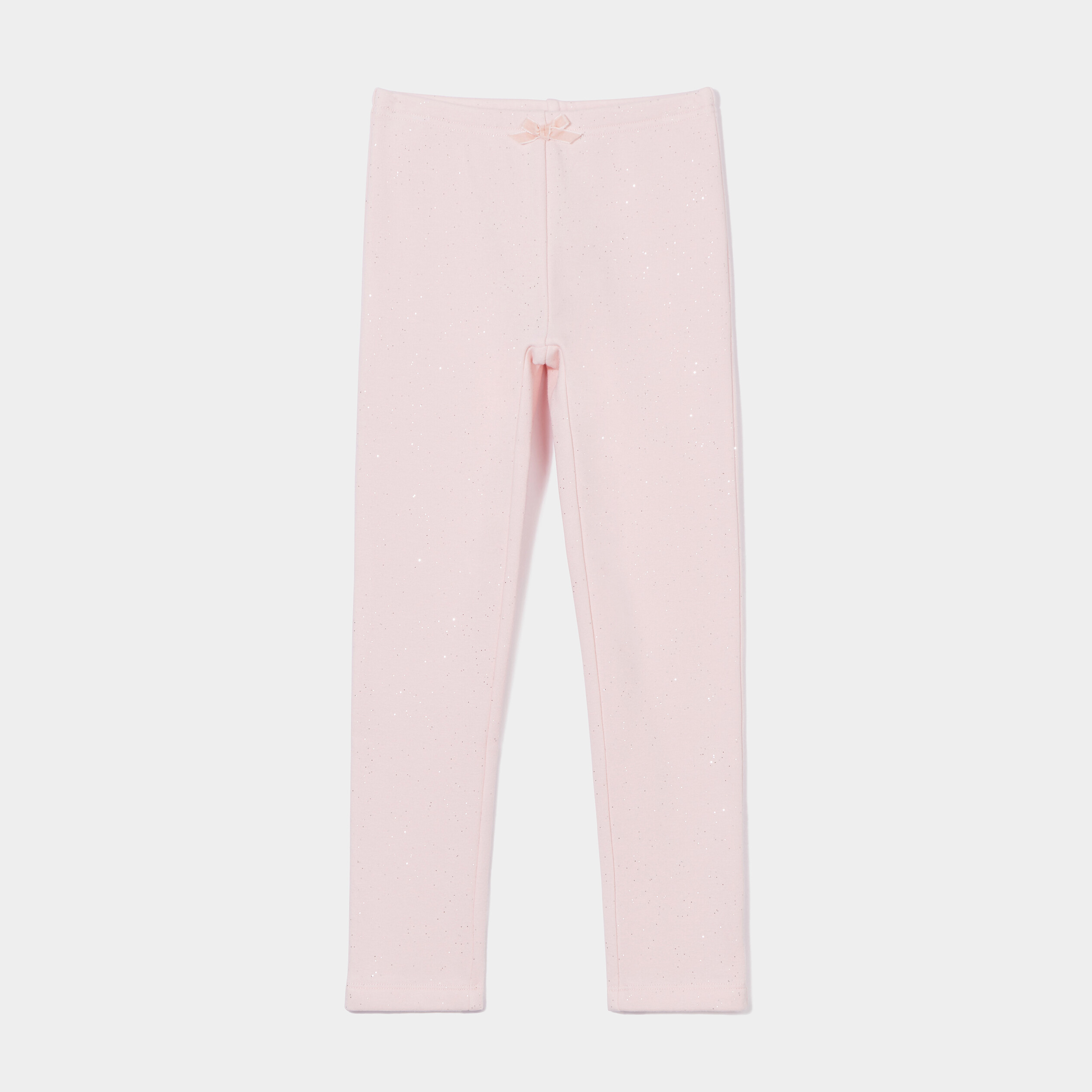 Legging doubl rose clair fille