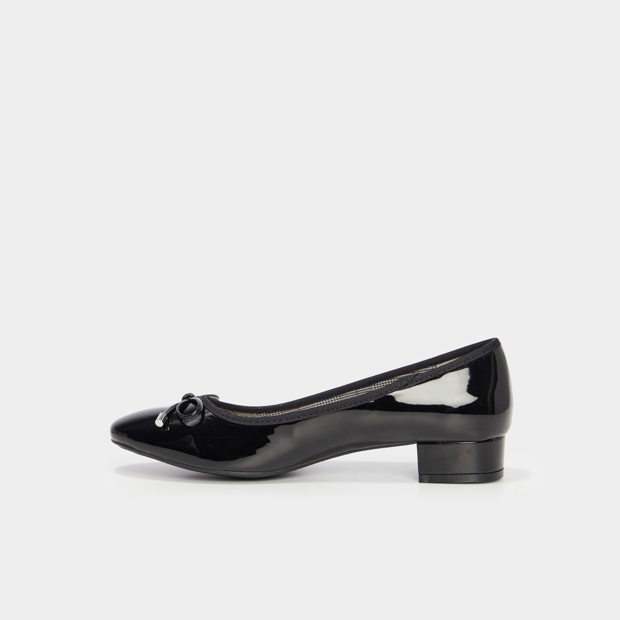 Ballerines talon carré on sale