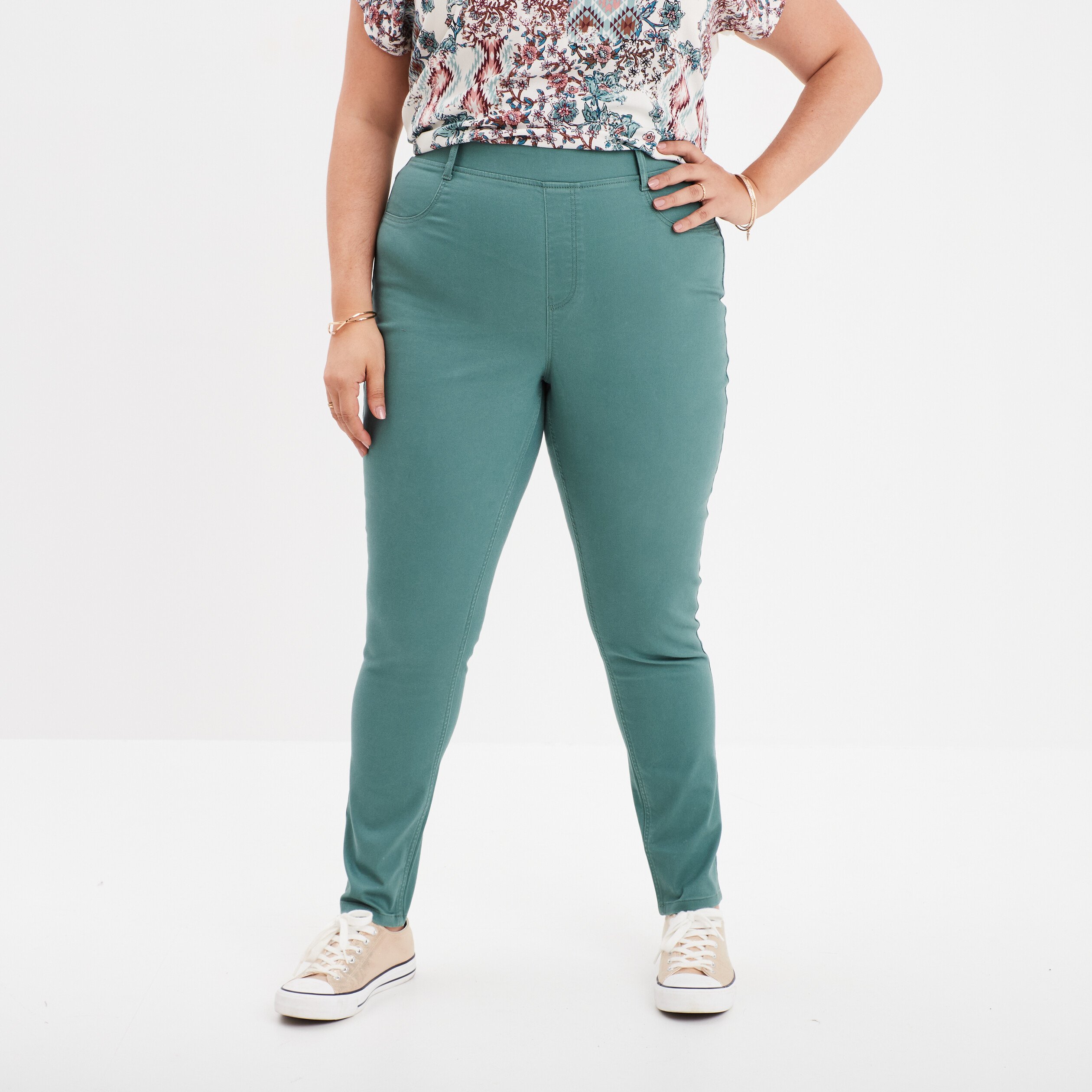 Jegging femme grande taille sale